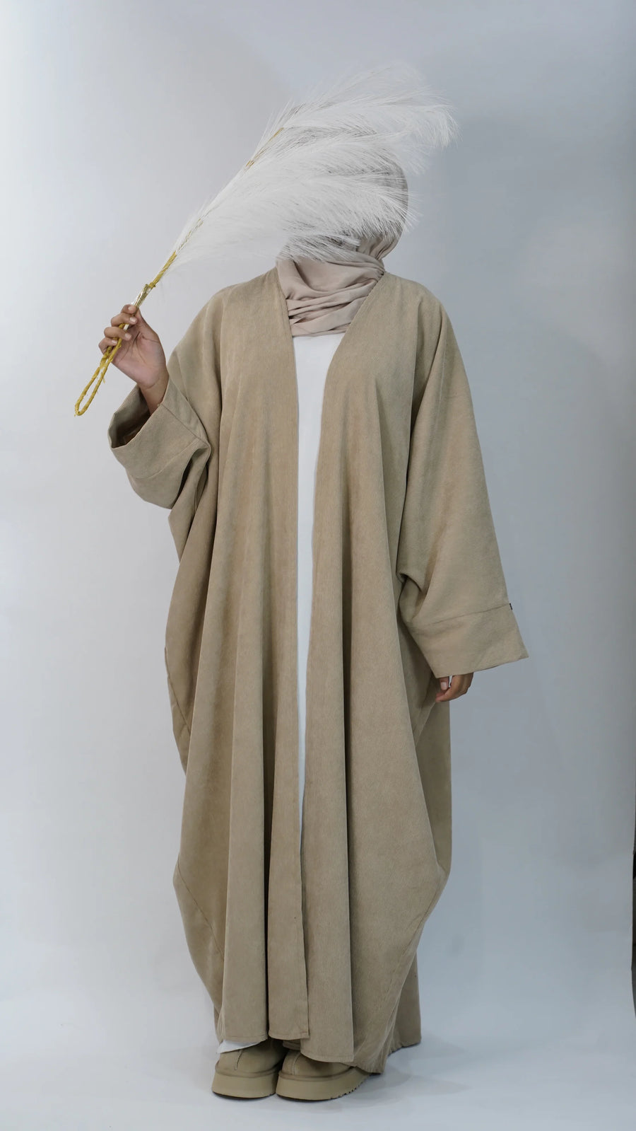 Winter Open Abaya