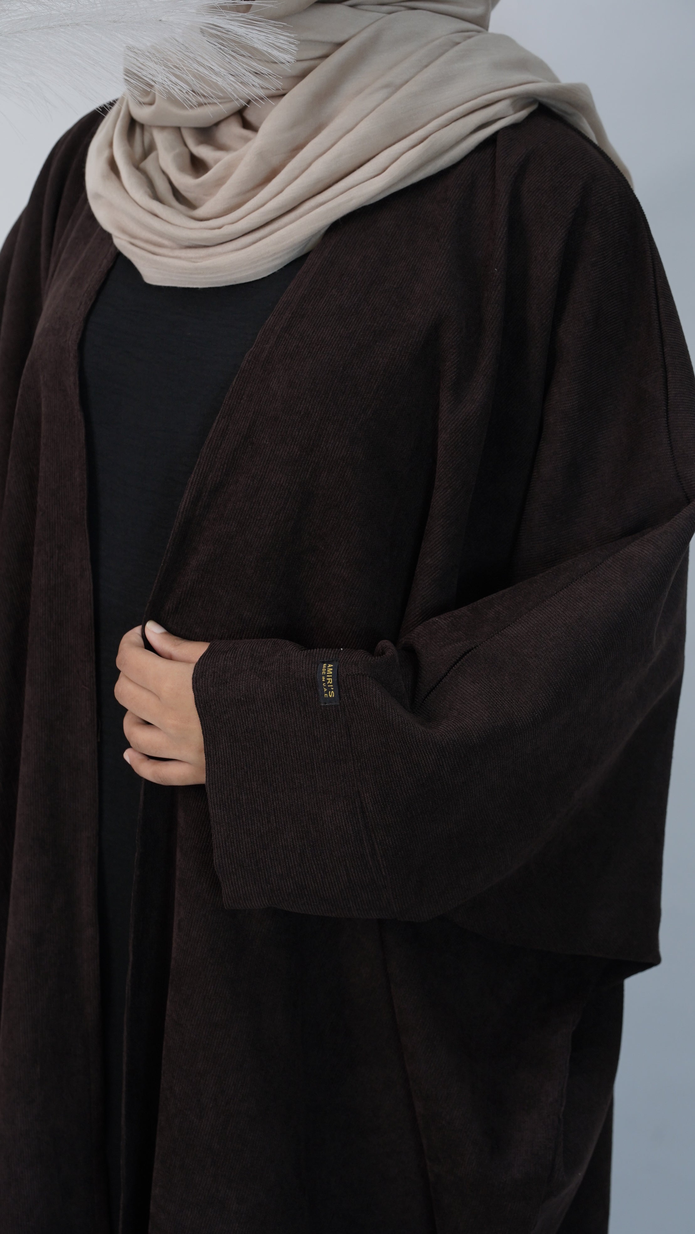 Winter Open Abaya