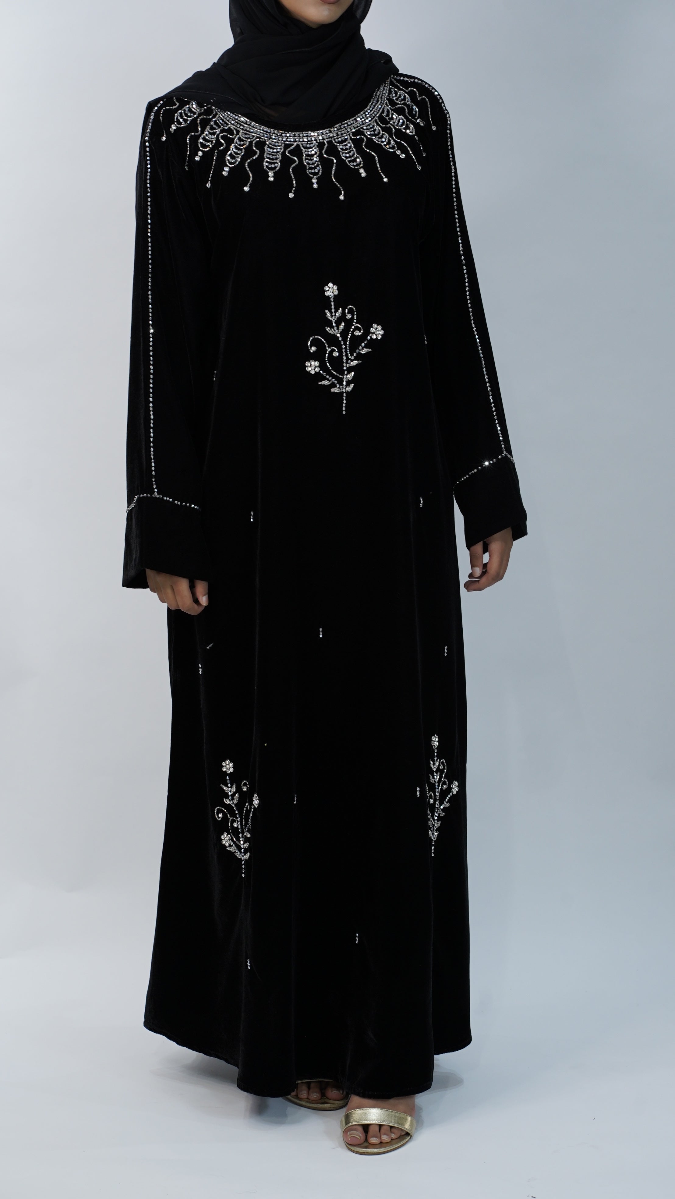Velvet Elegant caftan