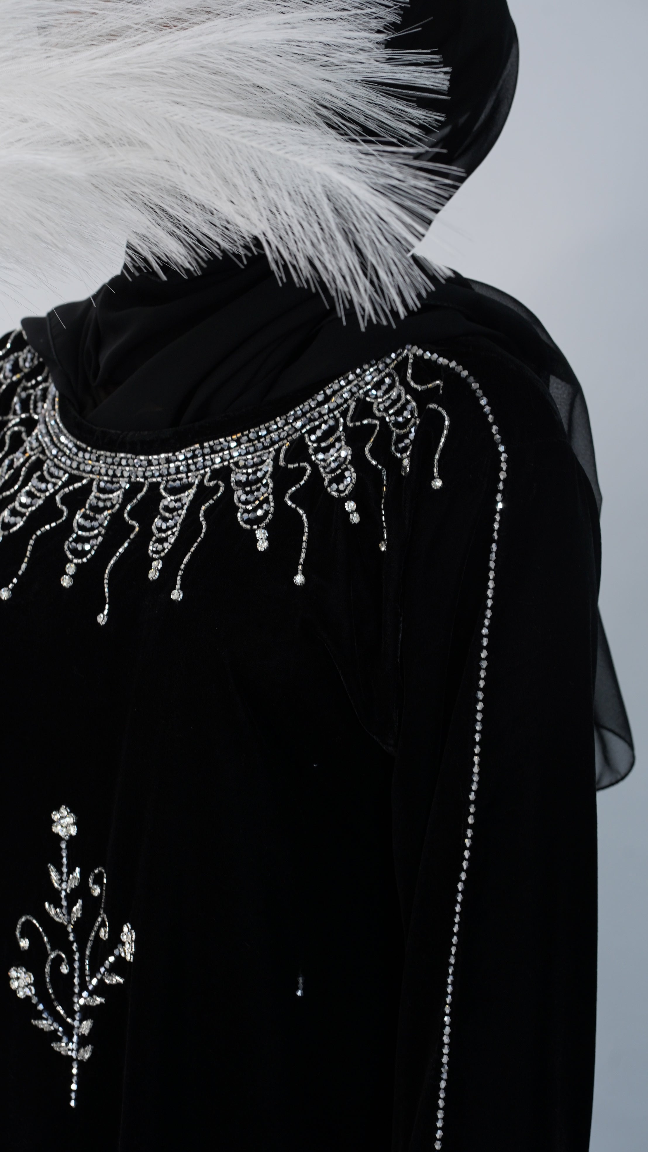 Velvet Elegant caftan