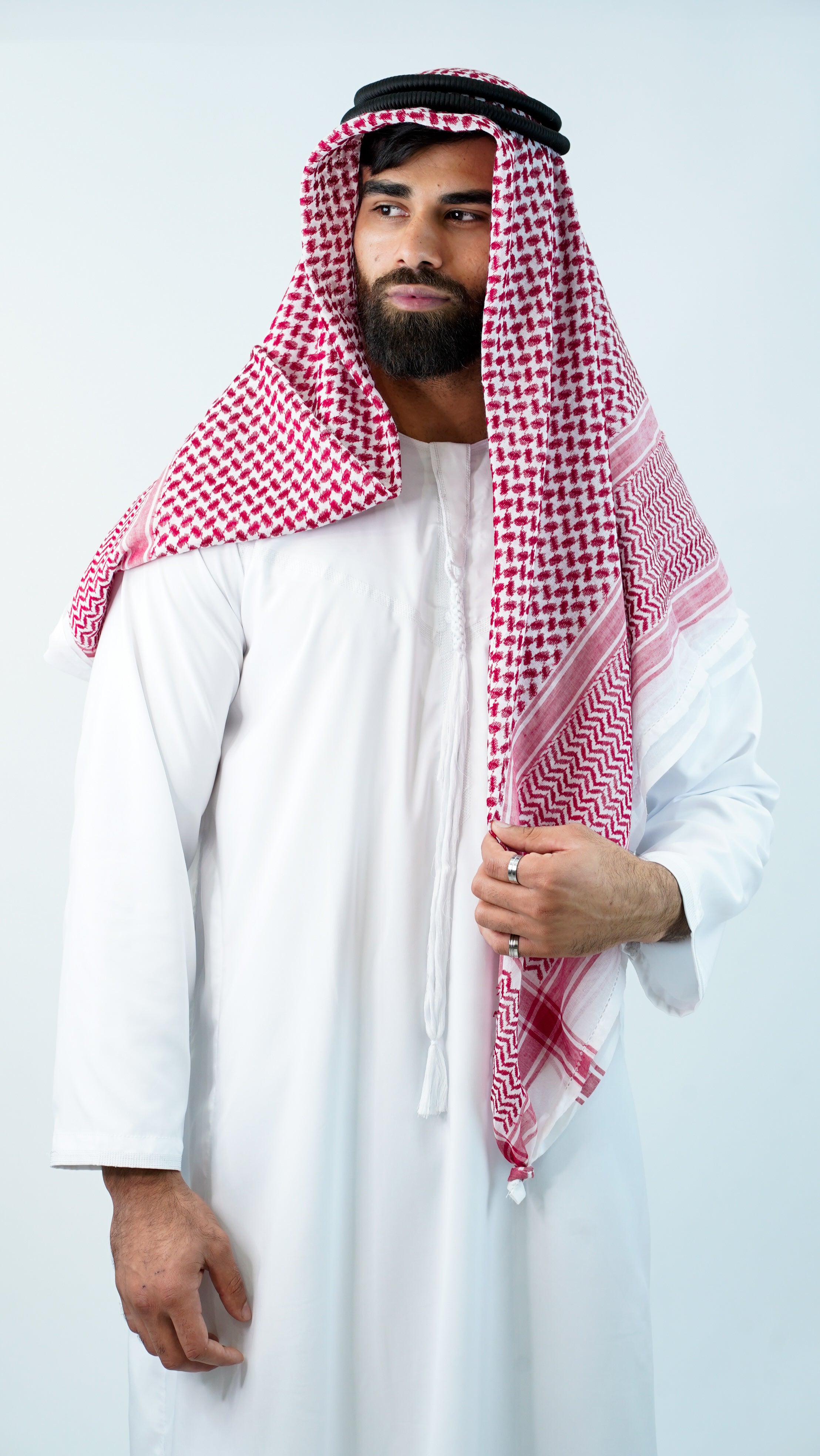 Red Arabian Scarf