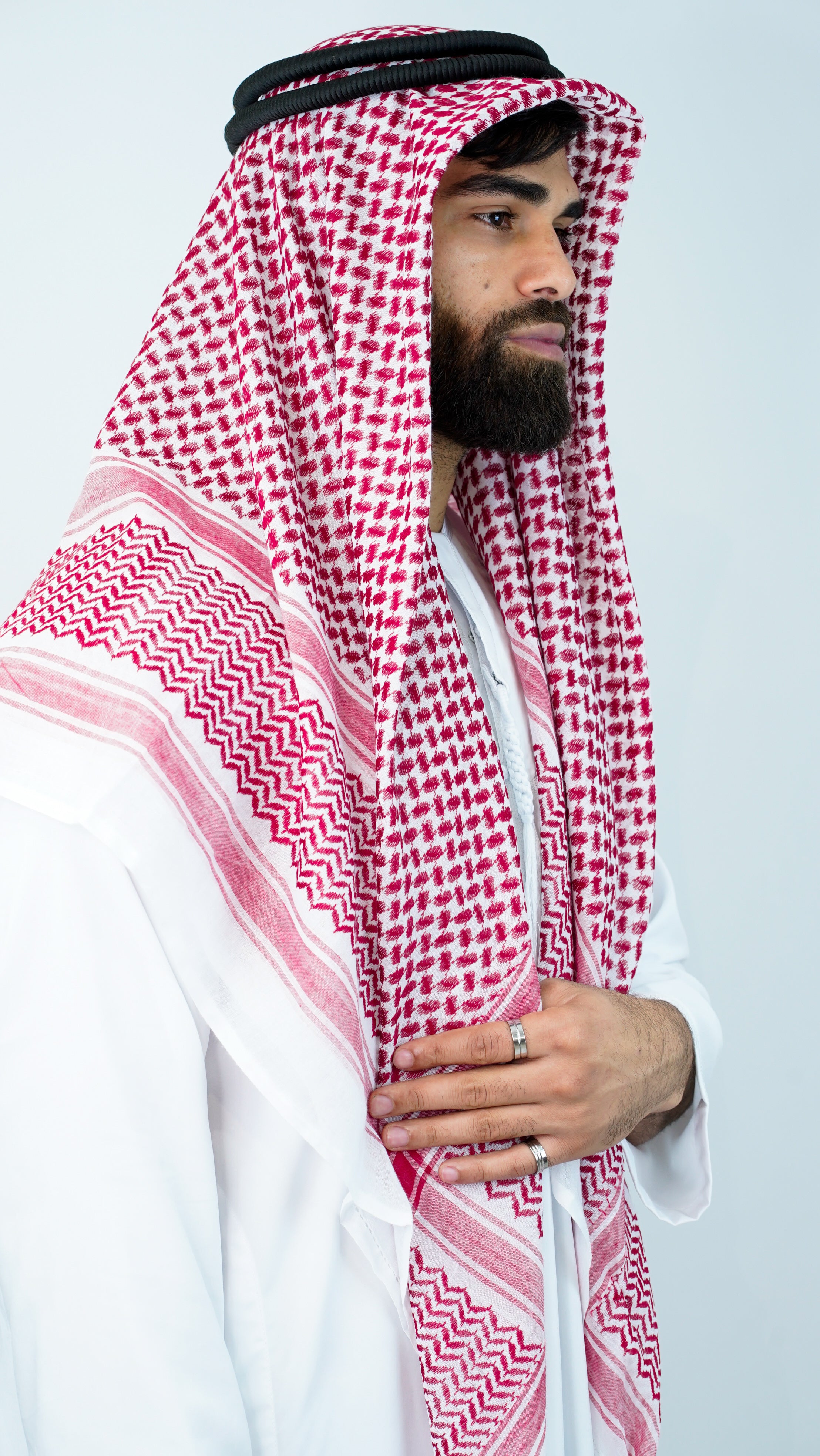 Red Arabian Scarf