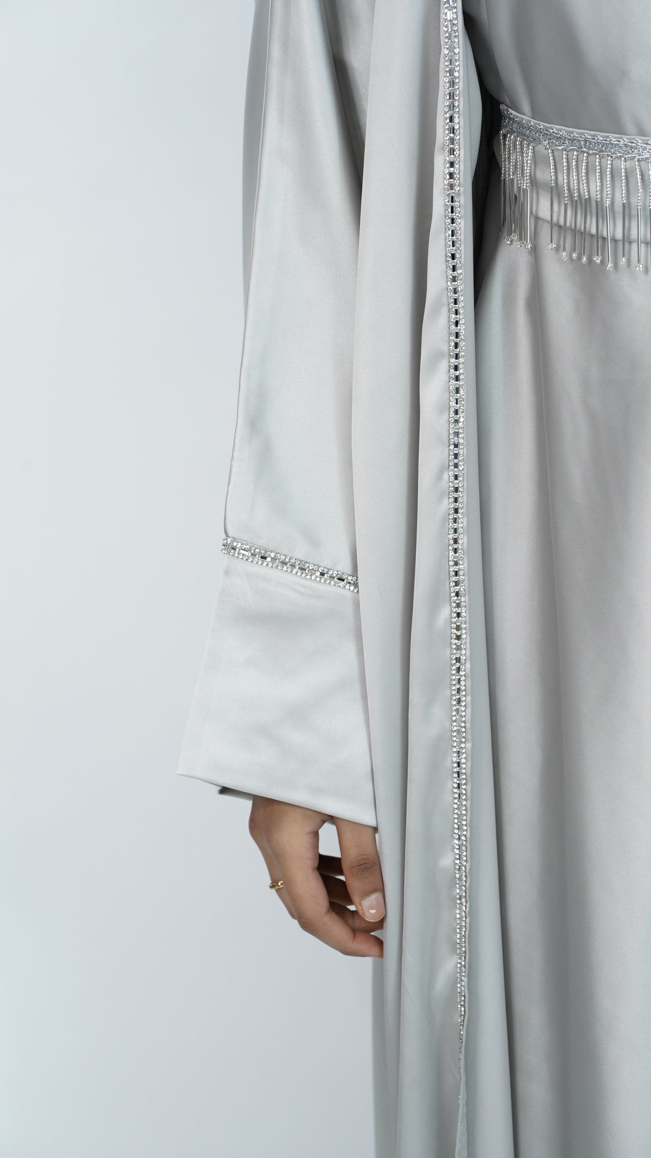 Safa Cloud Mist Abaya
