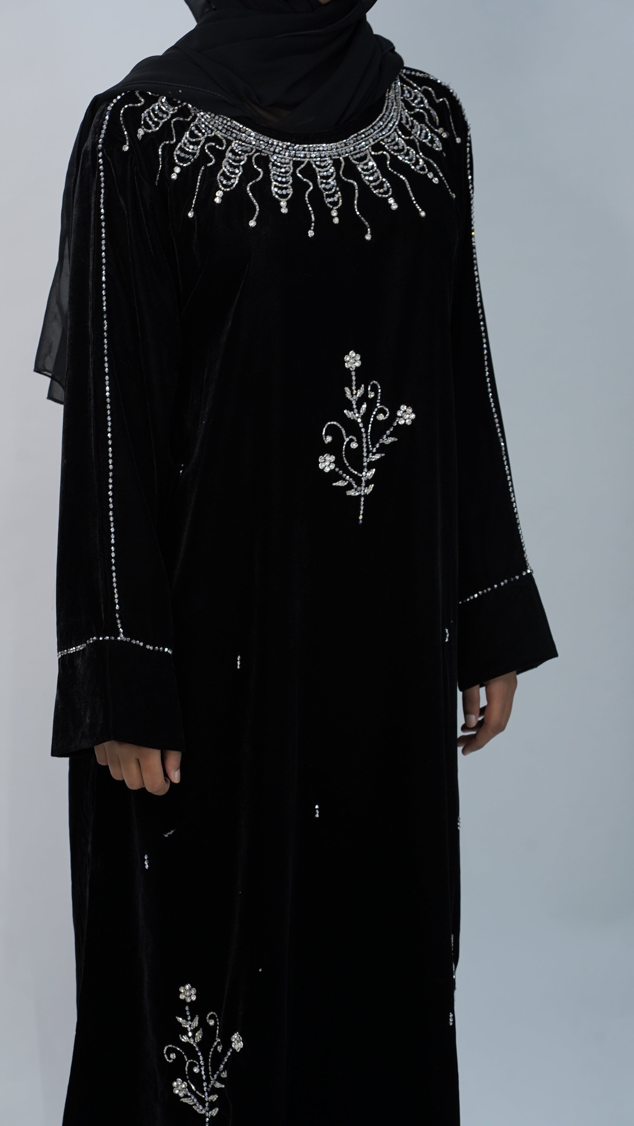 Velvet Elegant caftan