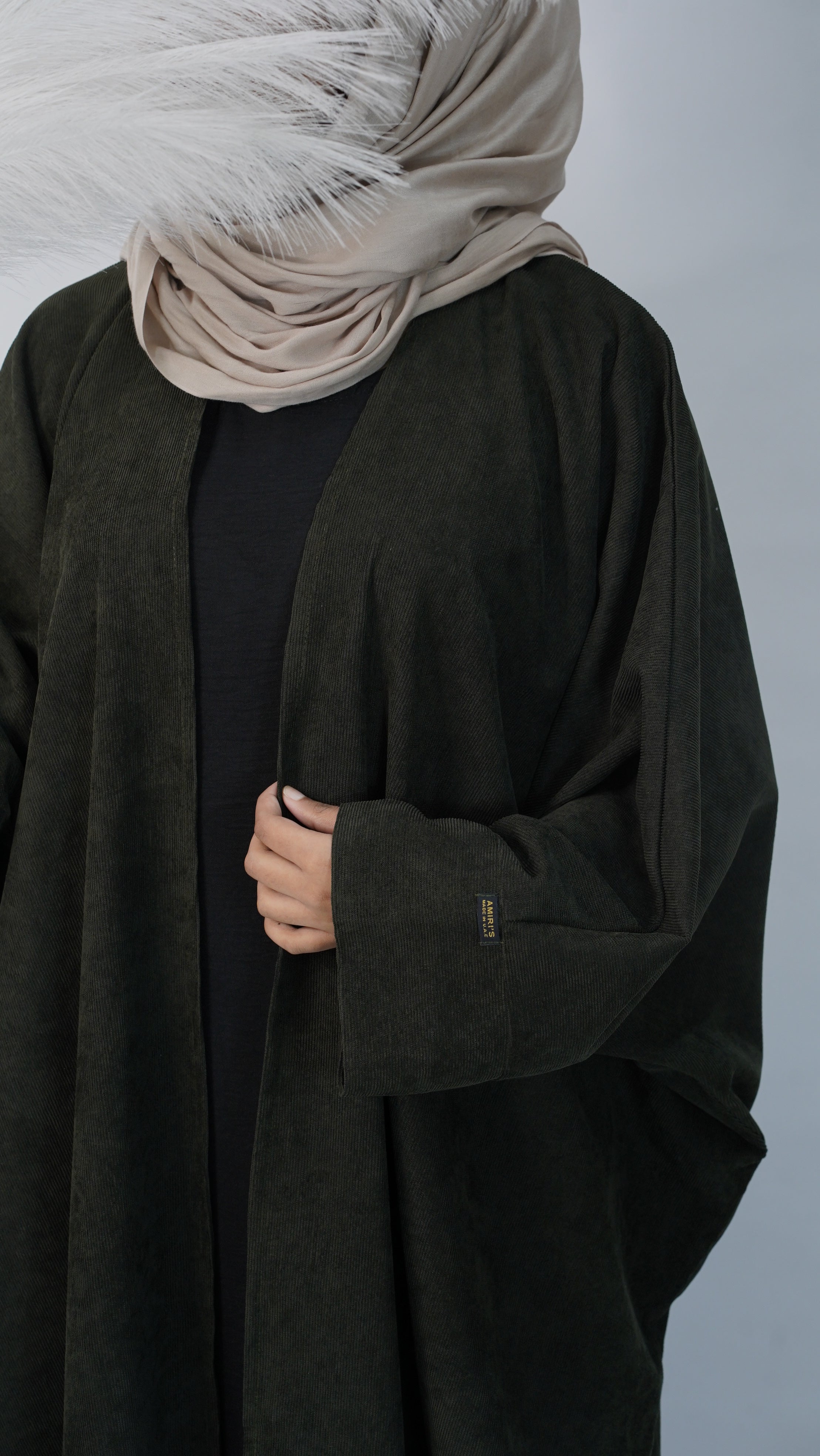 Winter Open Abaya