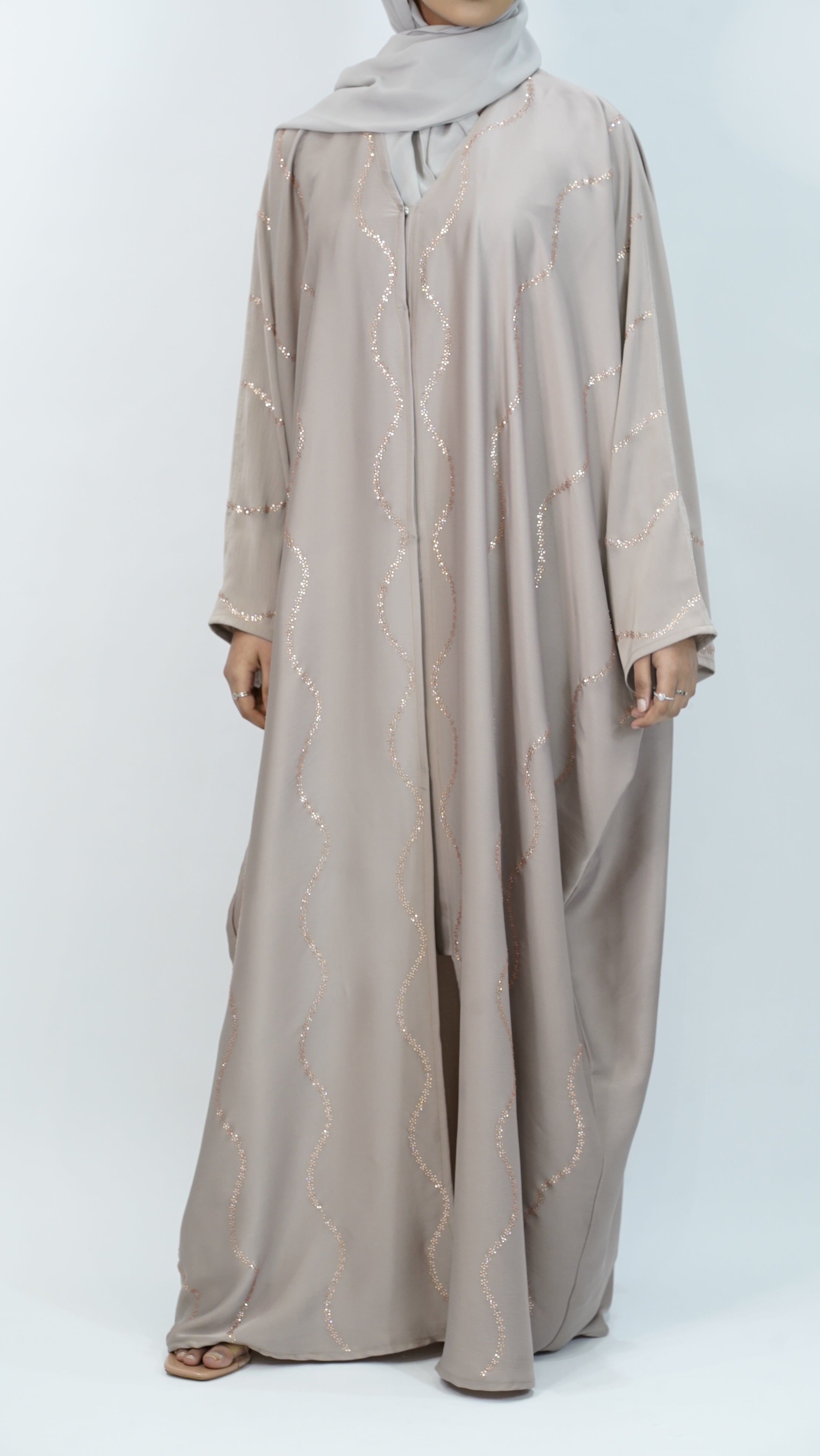 Haya Royal Beige Abaya