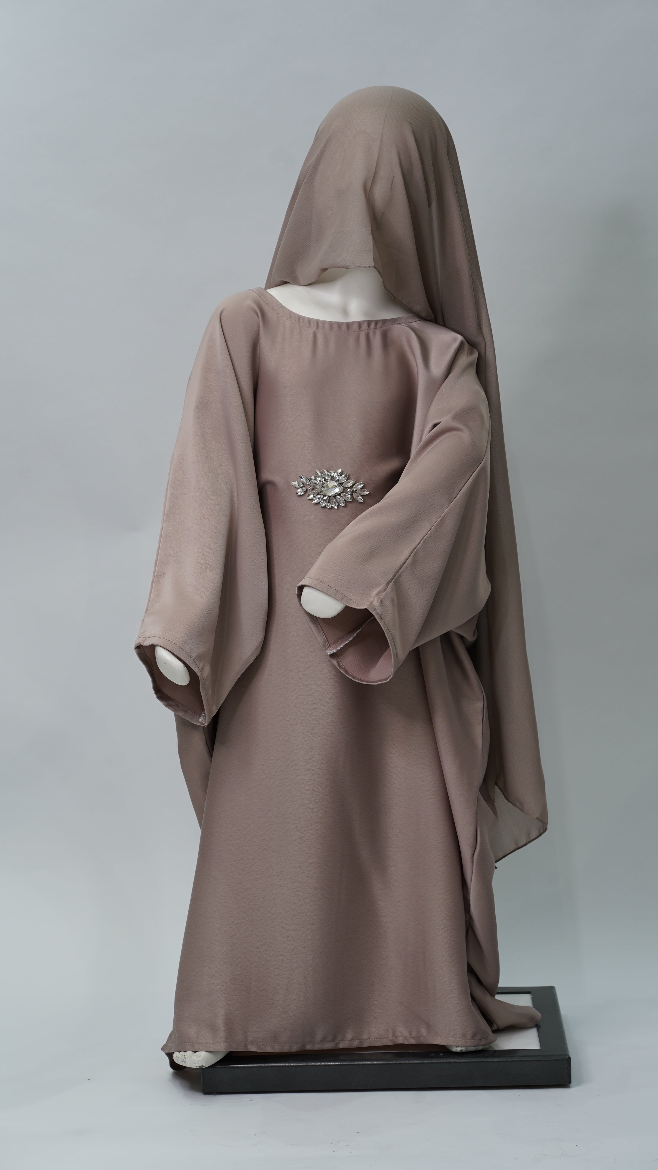 Zahra Pink Kids Abaya