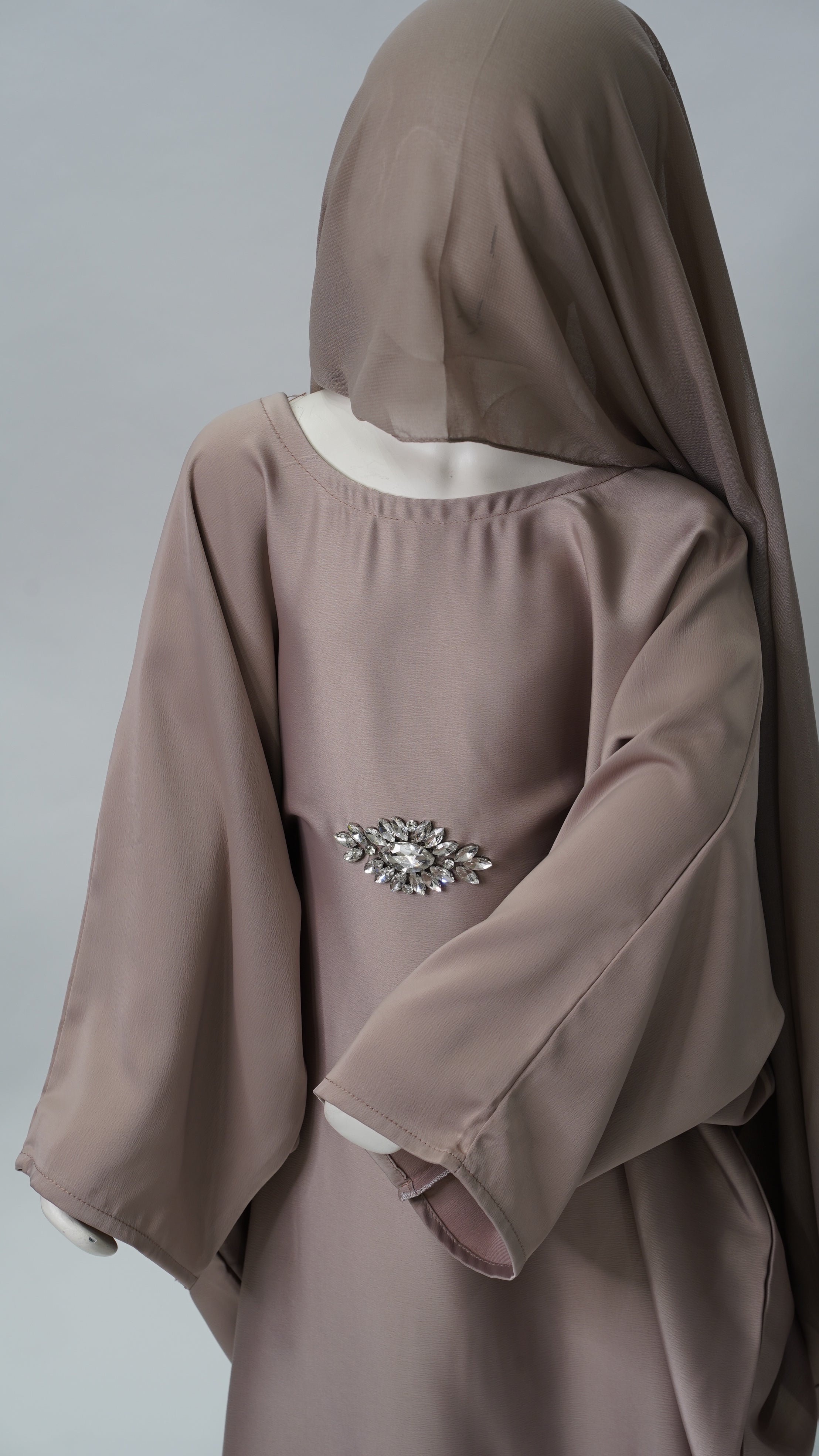 Zahra Pink Kids Abaya