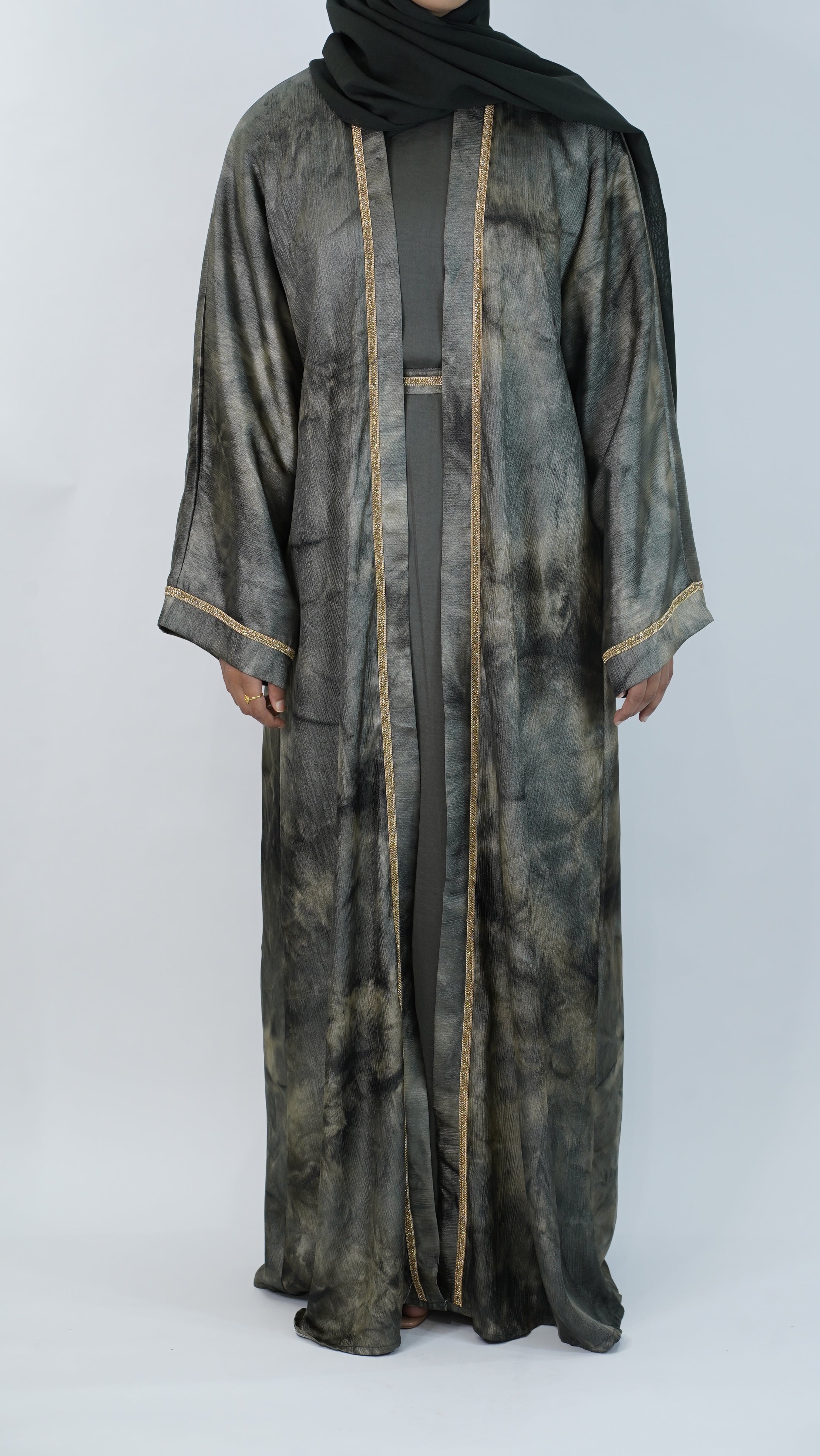 Layali Green Abaya
