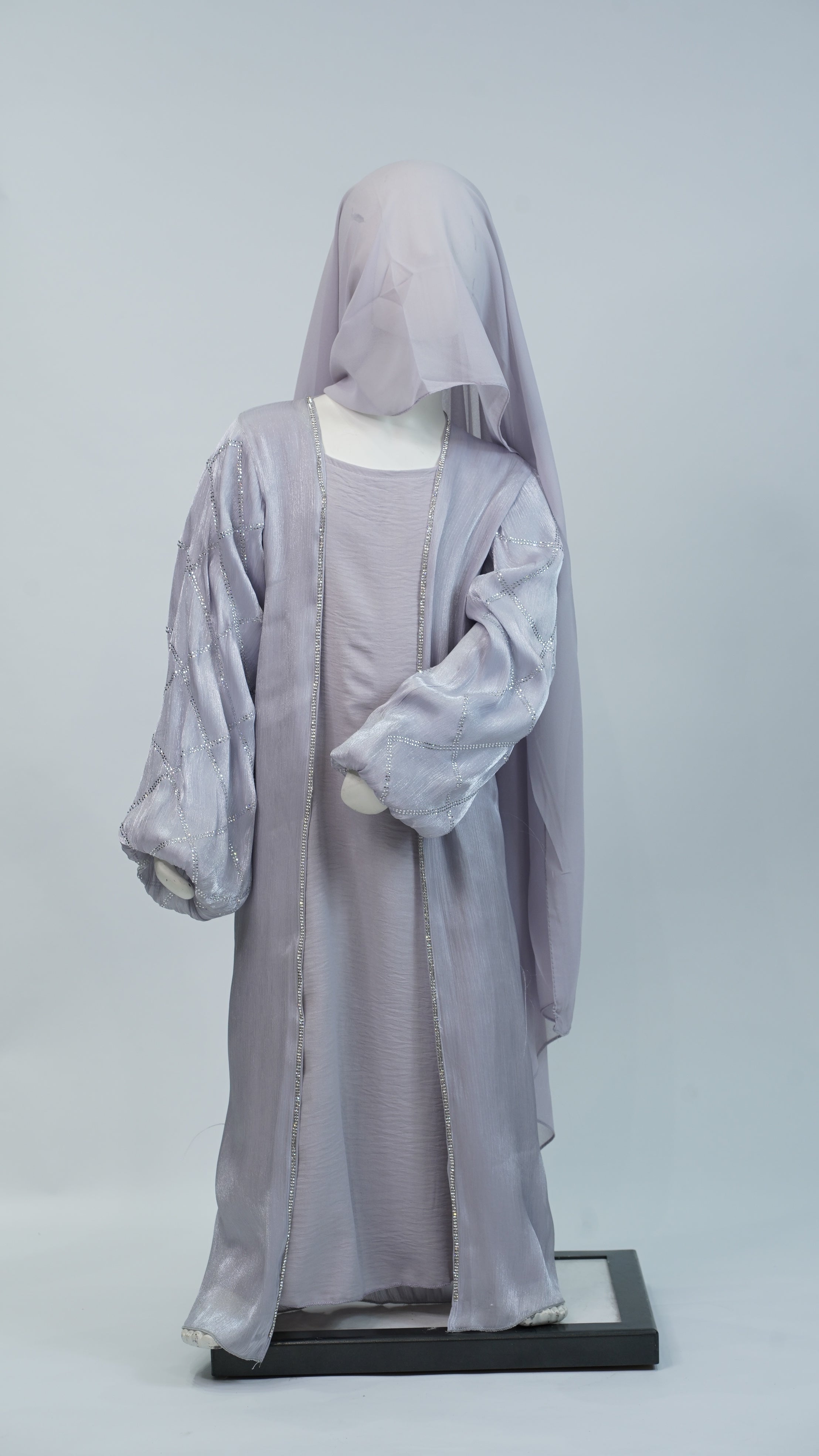 Negin Light Lilac Abaya