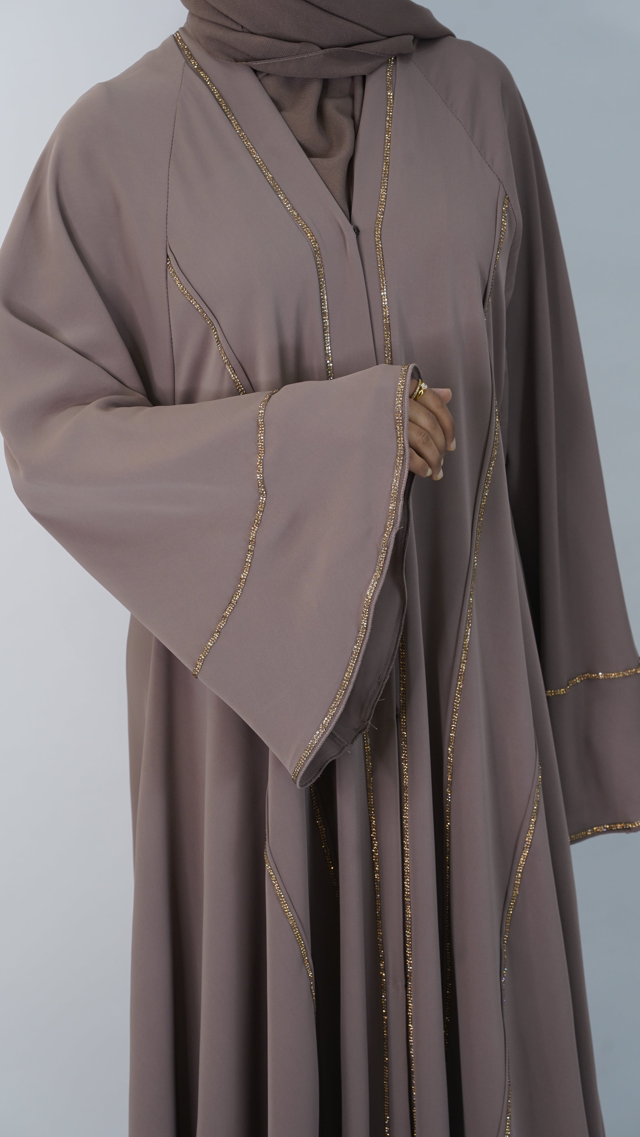 Marya Ash Brown Abaya