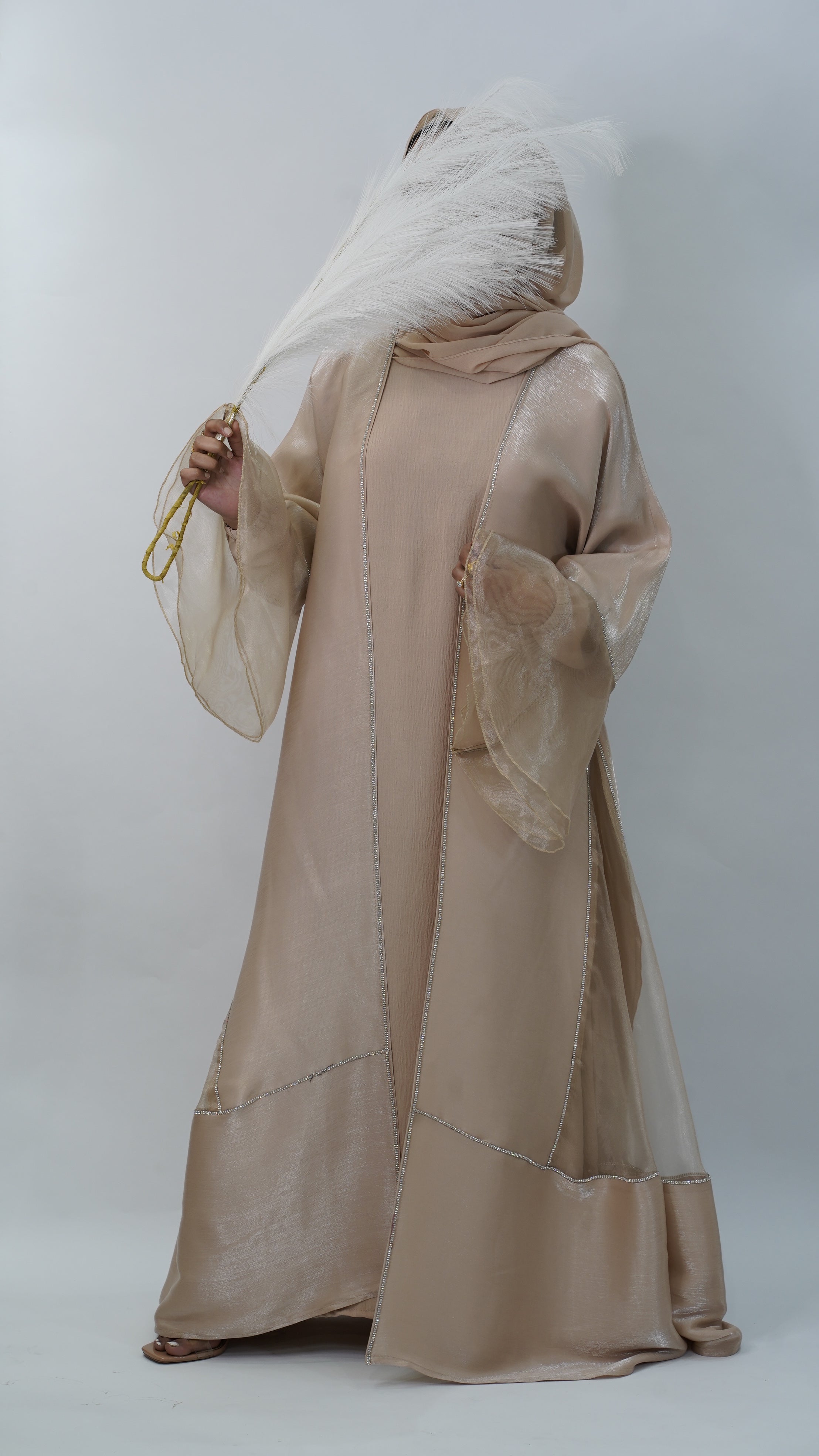 Nigar Pink Abaya