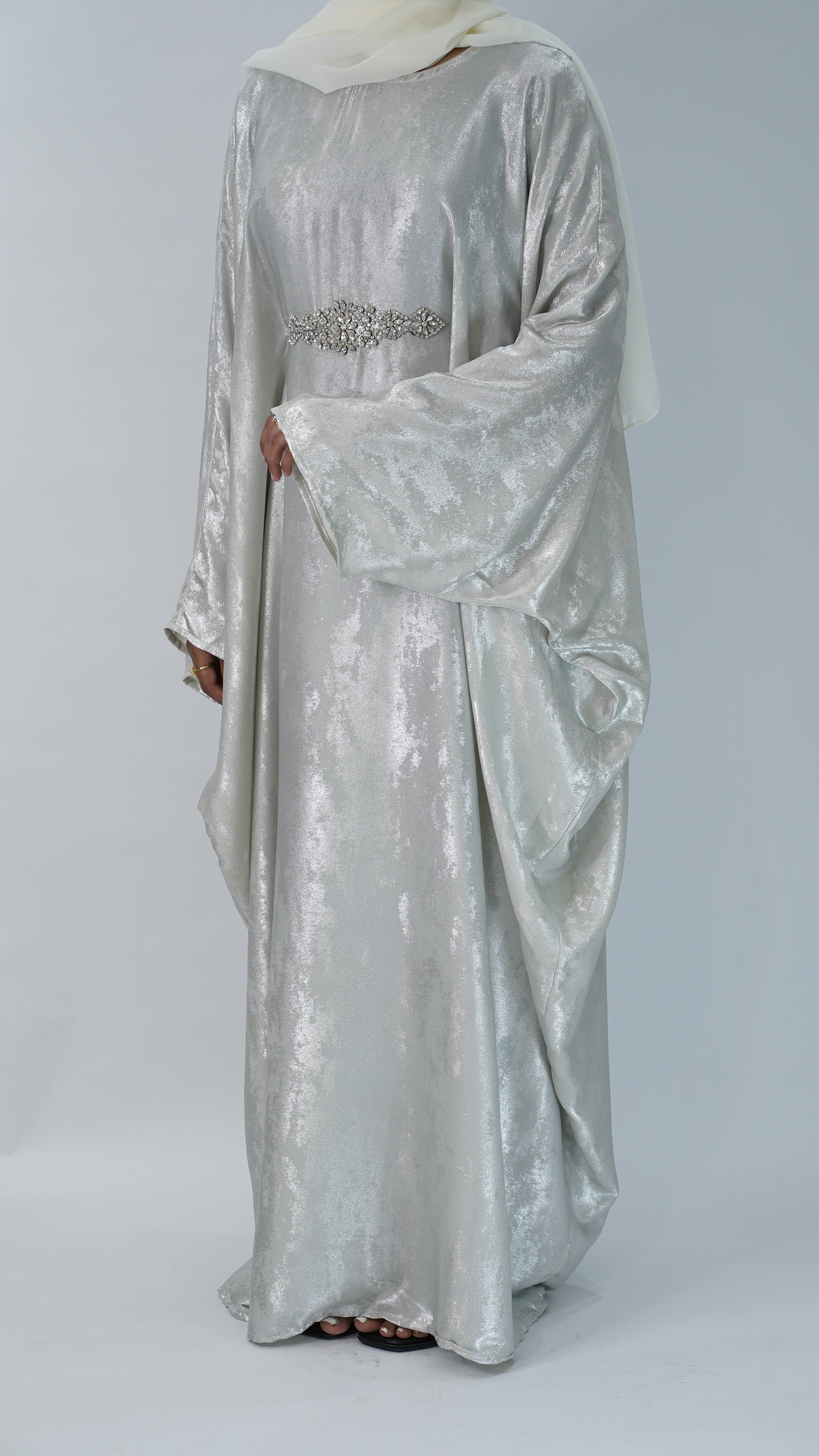 Noor Moonlight Pearl Abaya