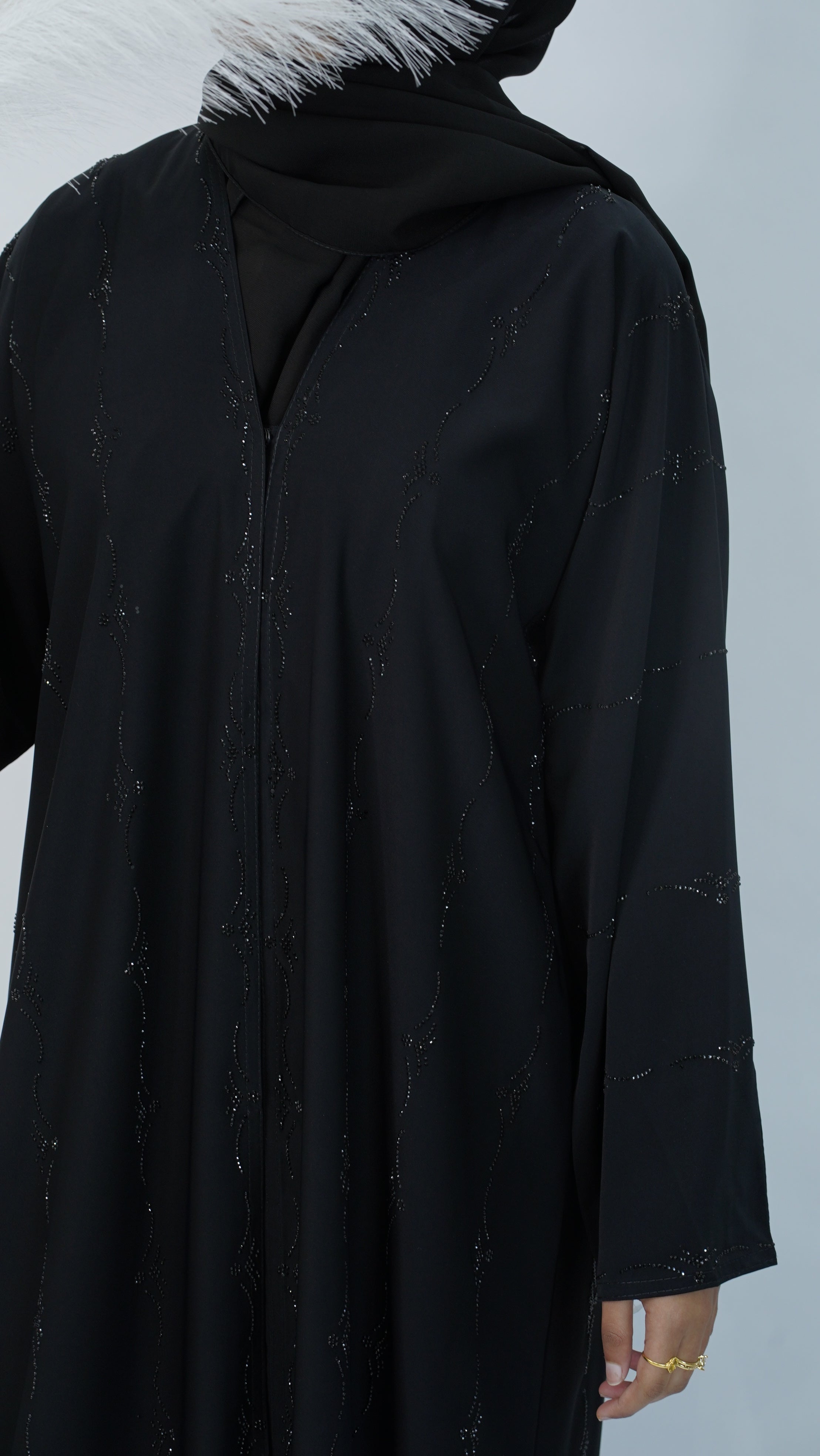 Nargis Black Abaya