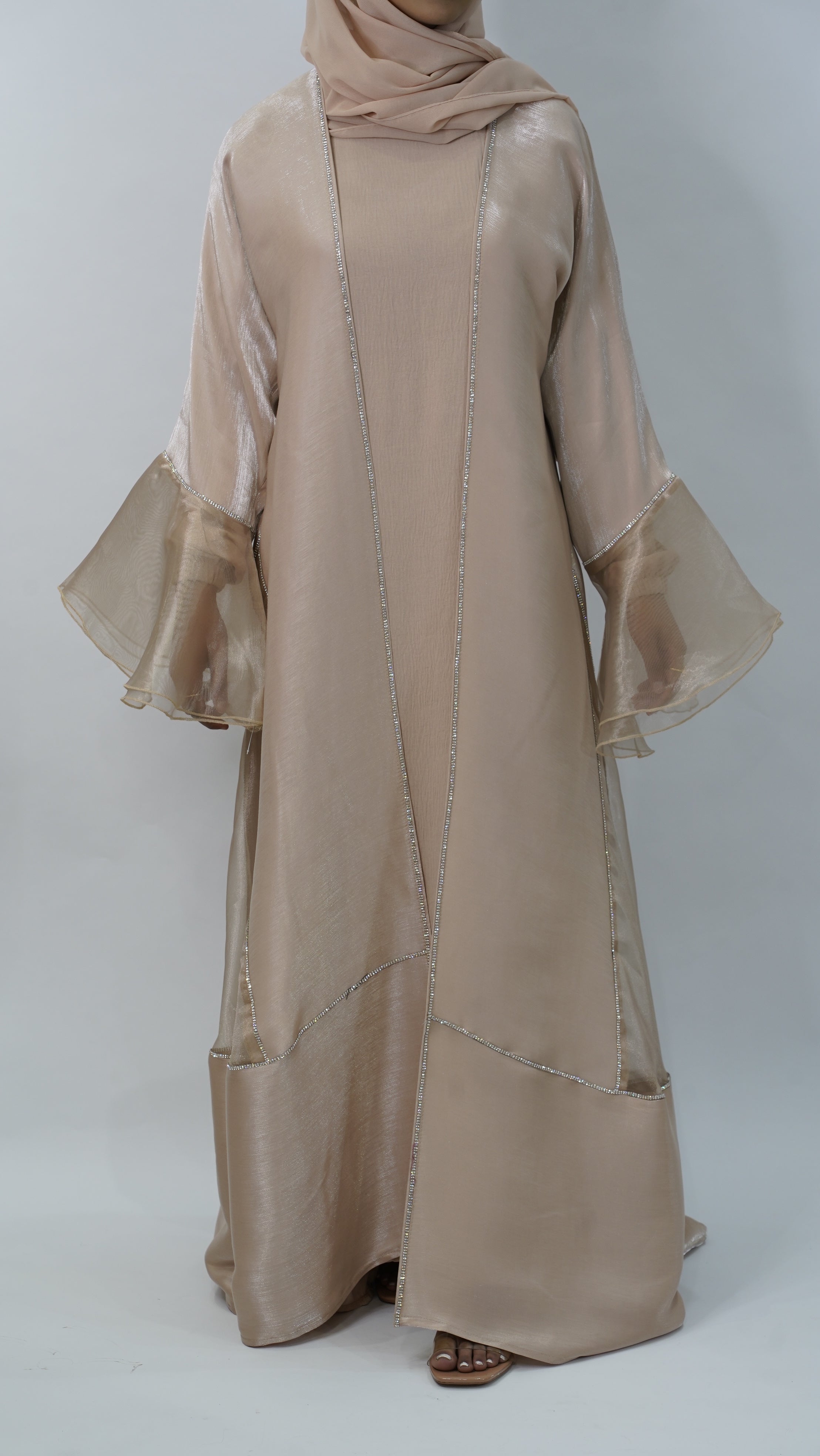 Nigar Pink Abaya