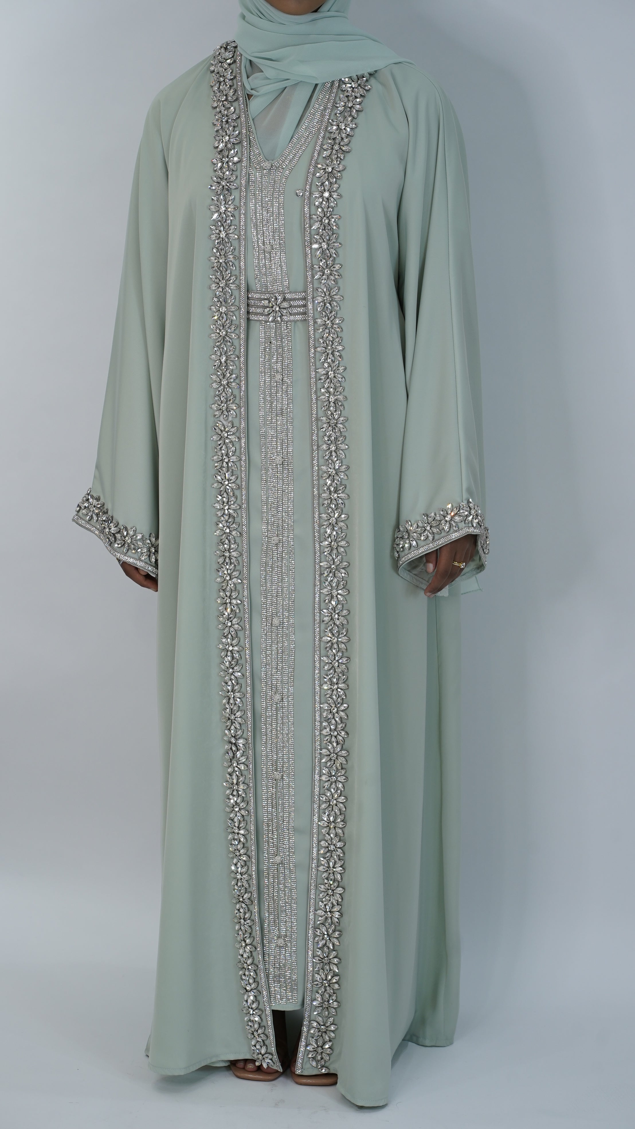 Ameera Luxury Embellished Caftan