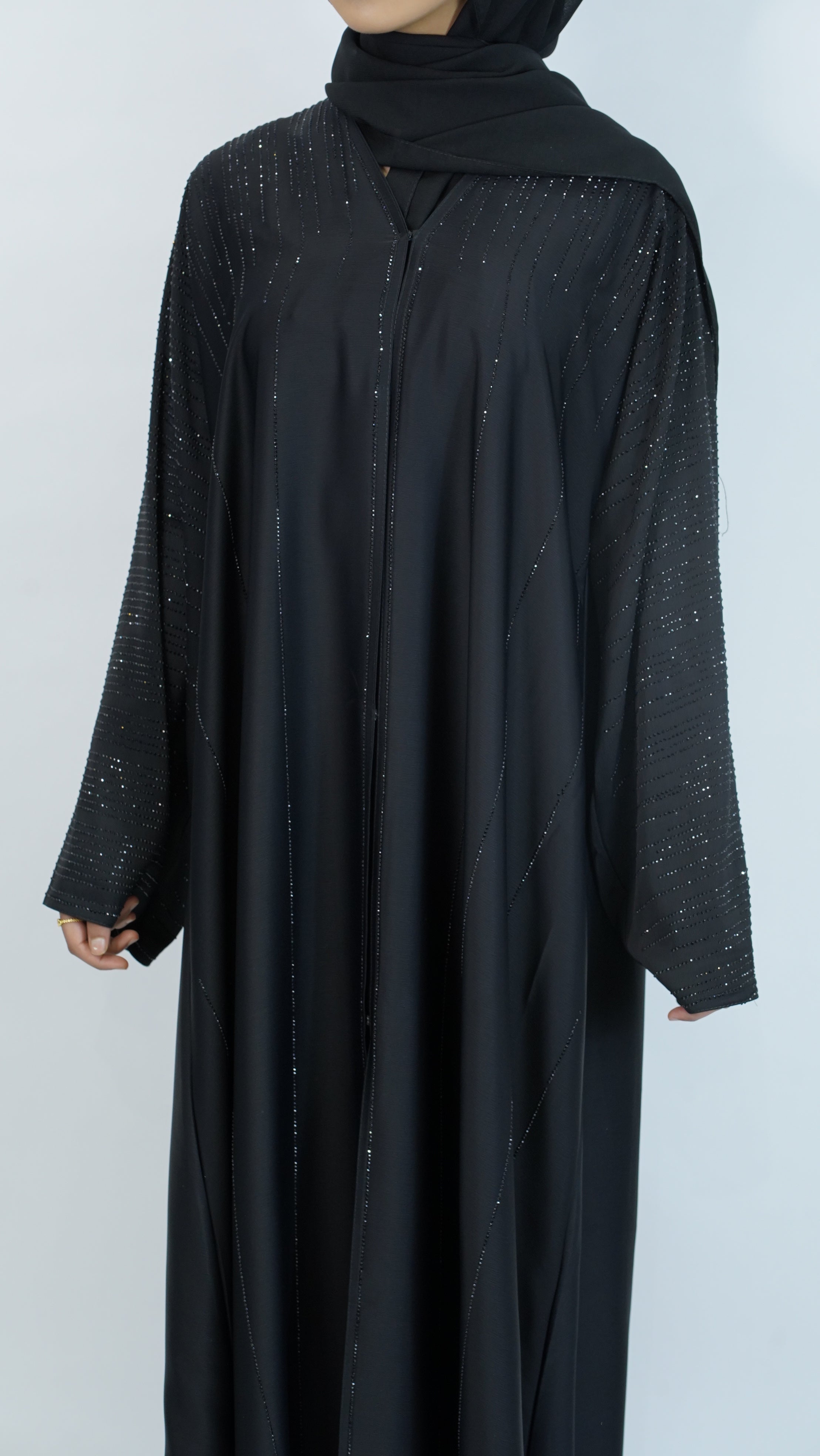 Marwa Black Abaya