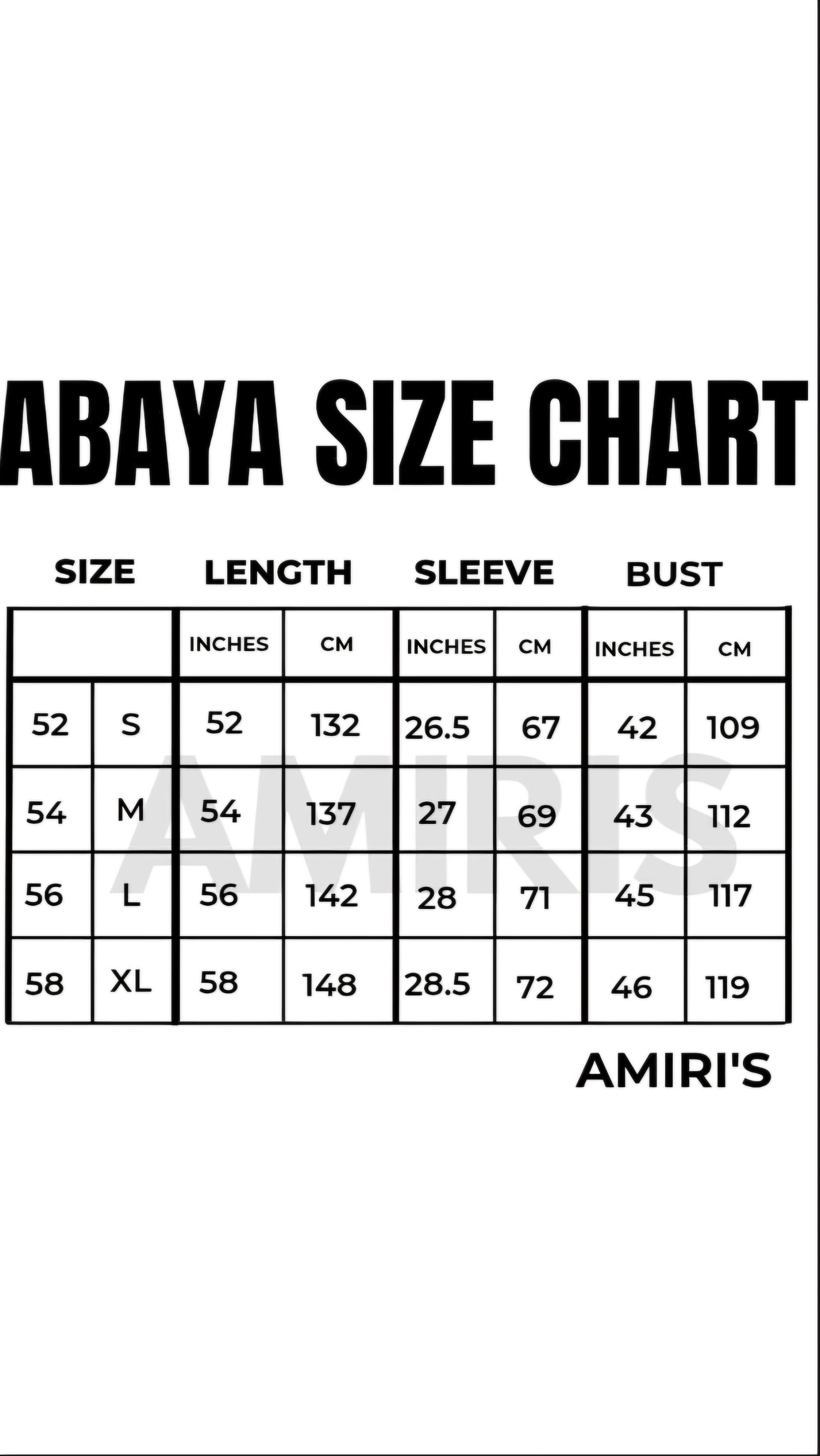 Tabiah Musk Brown Abaya