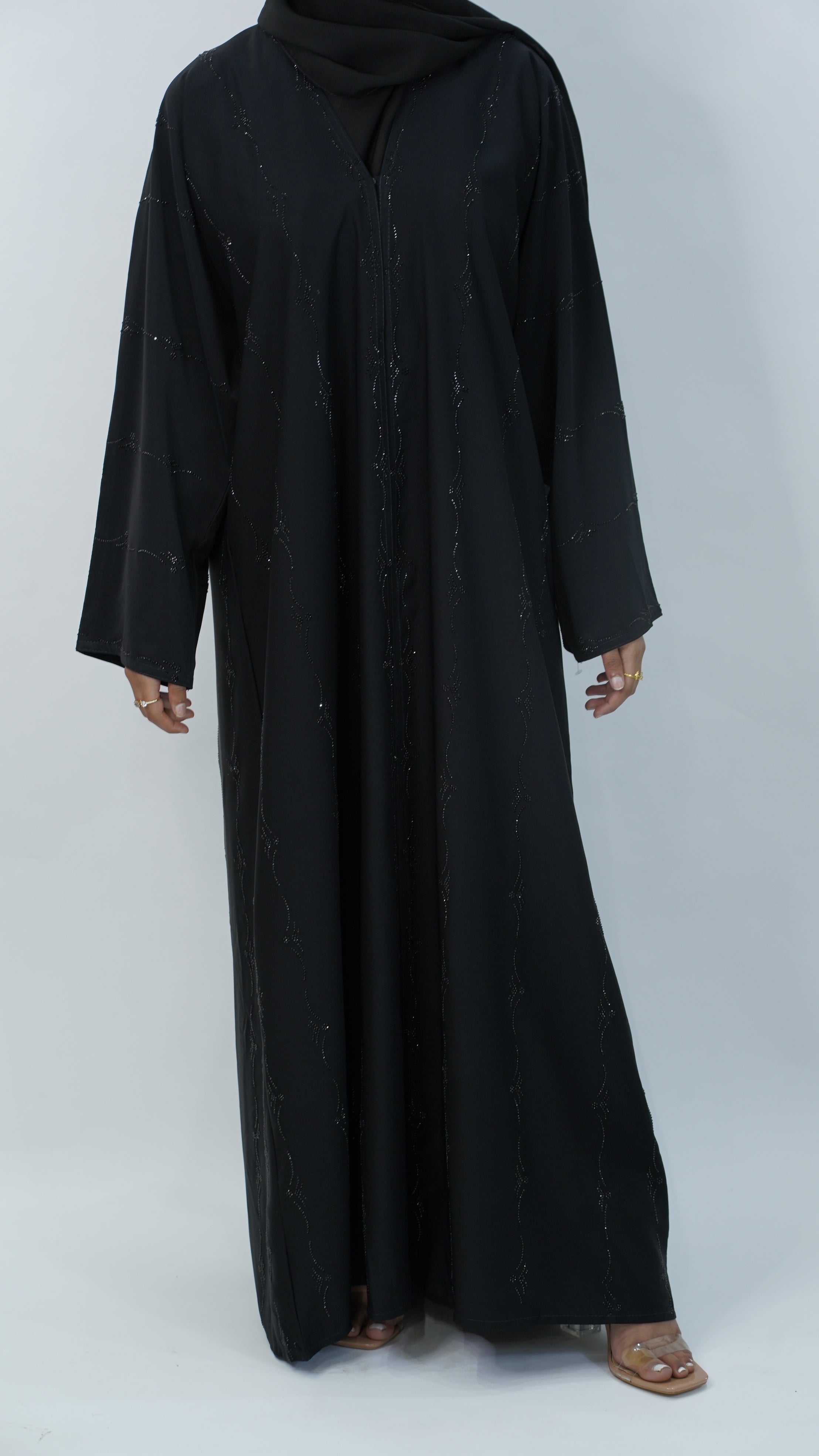 Nargis Black Abaya
