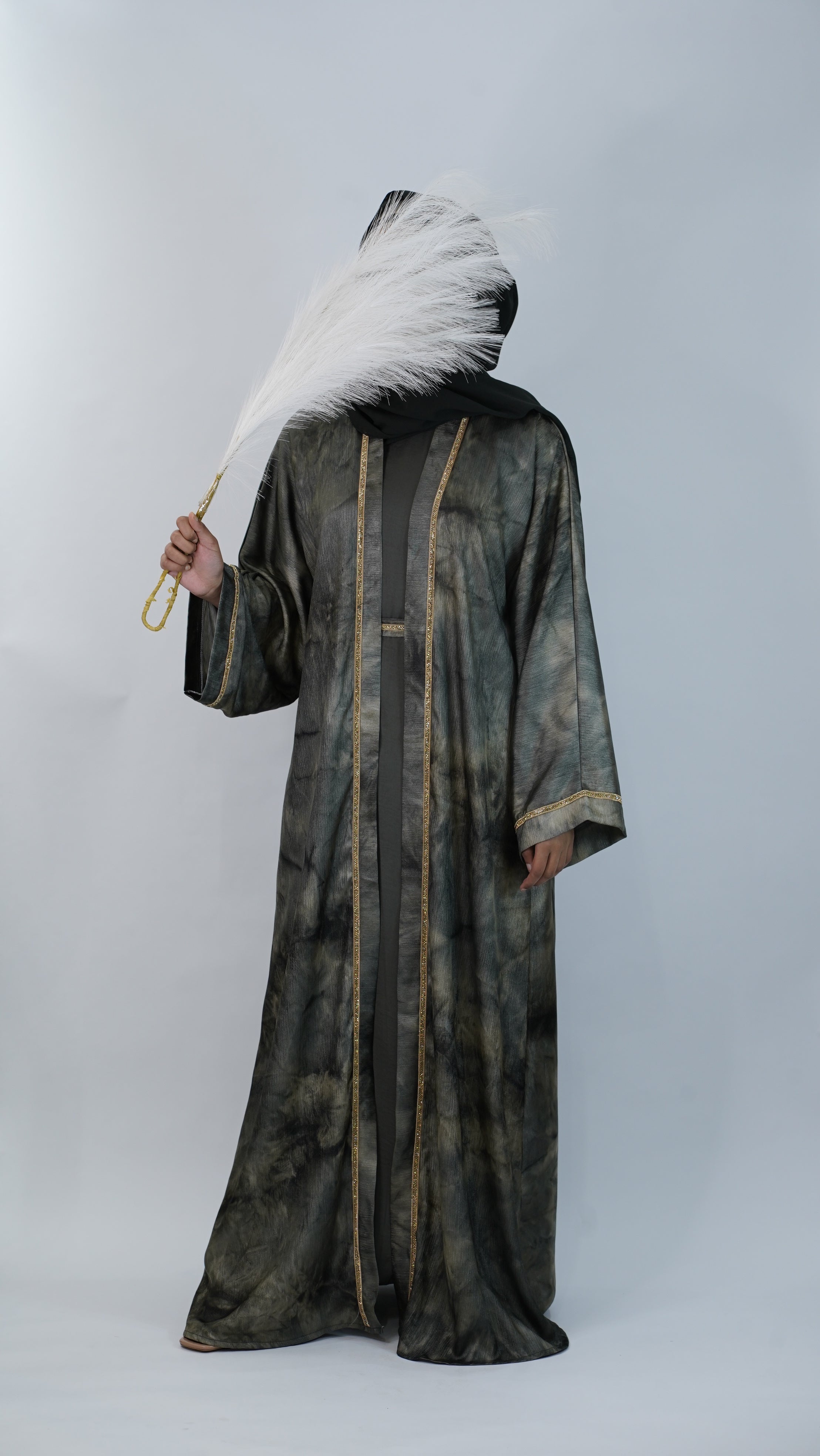 Layali Green Abaya