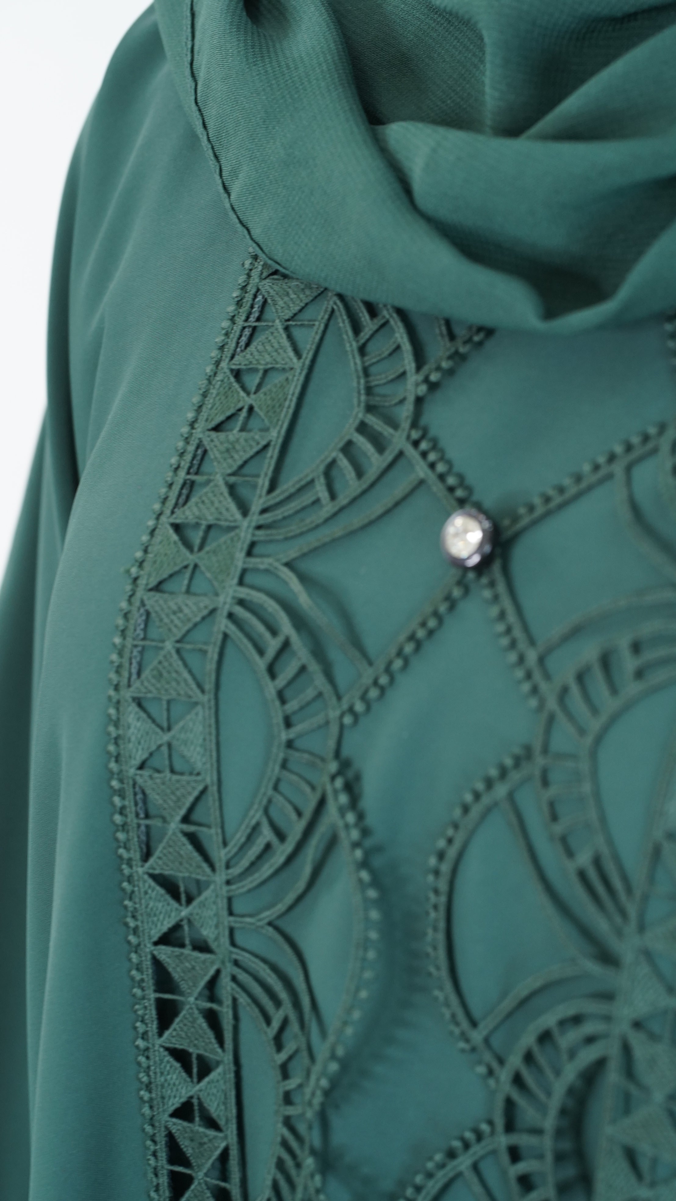 Asma Green Abaya