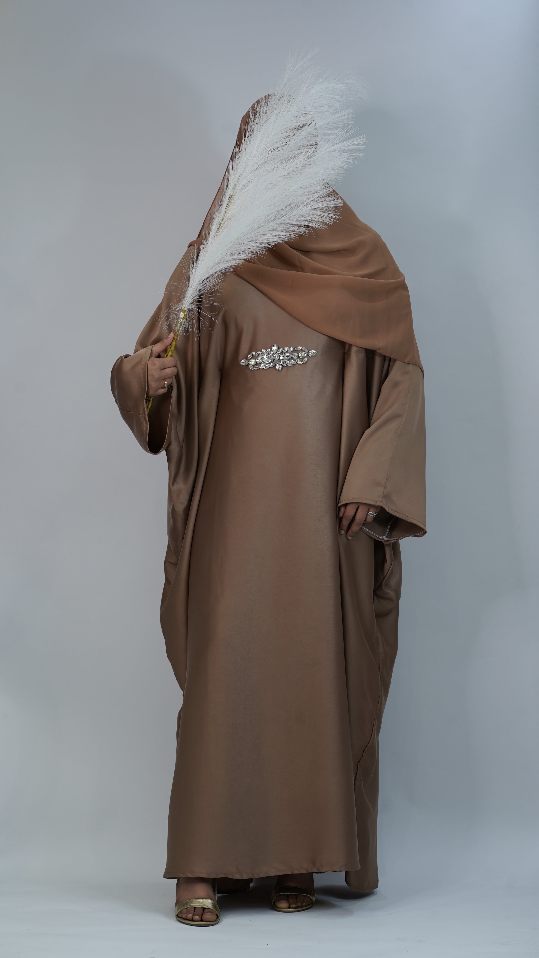 Zahra Brown Abaya