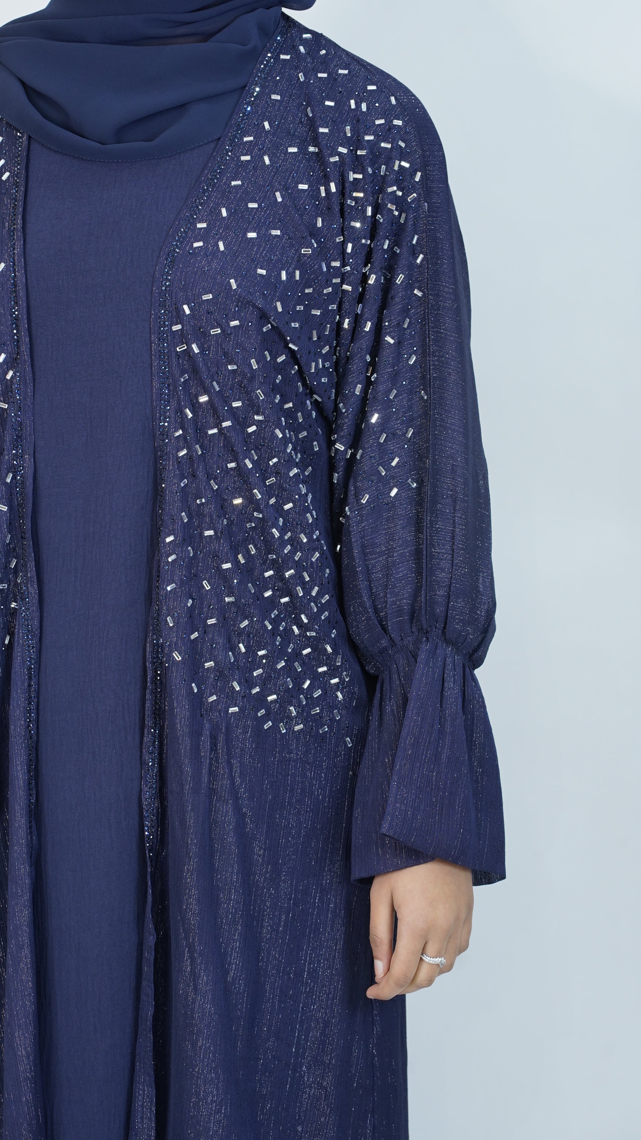 Barin Blue Abaya