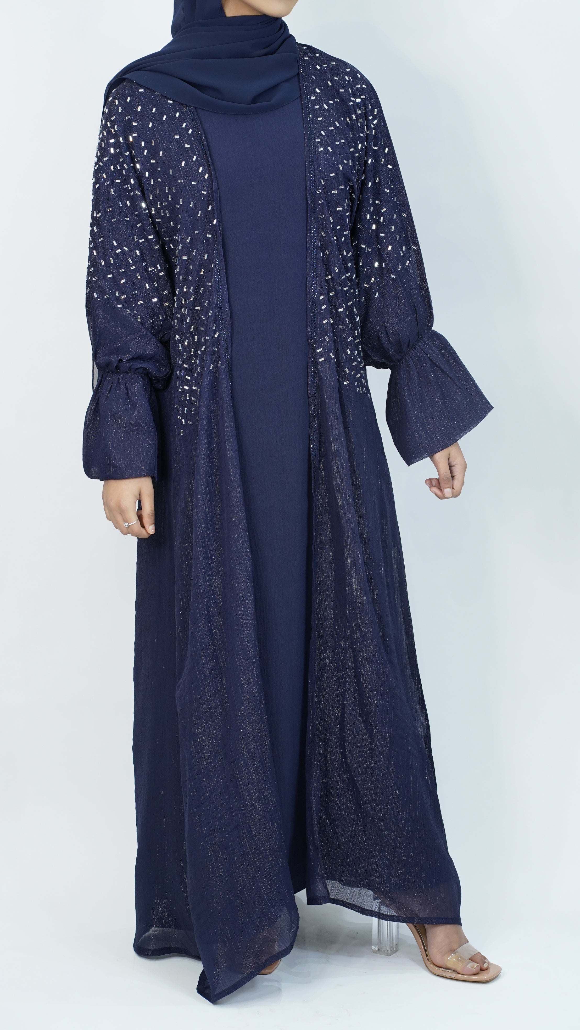 Barin Blue Abaya