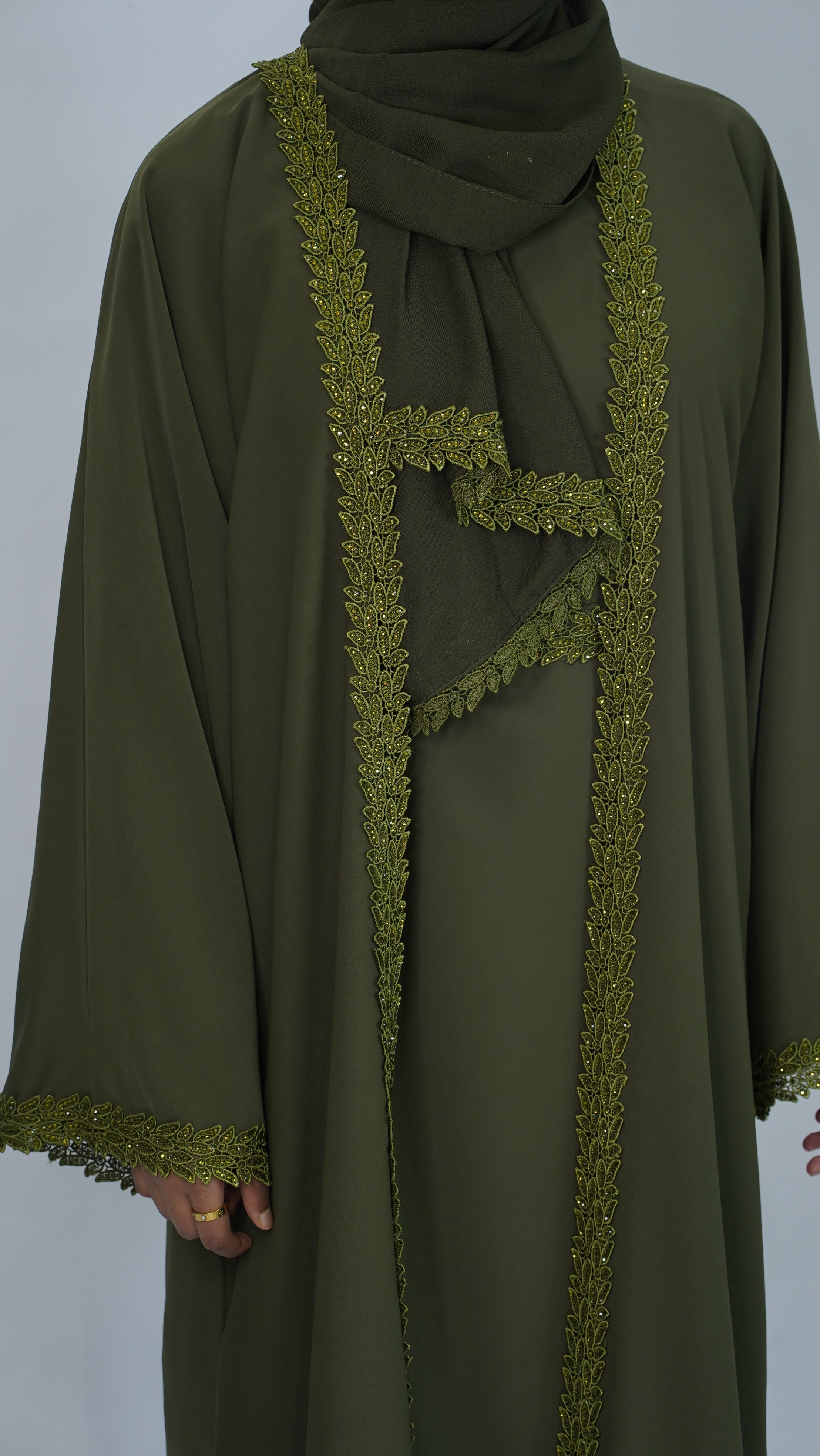 Marjan Green Abaya