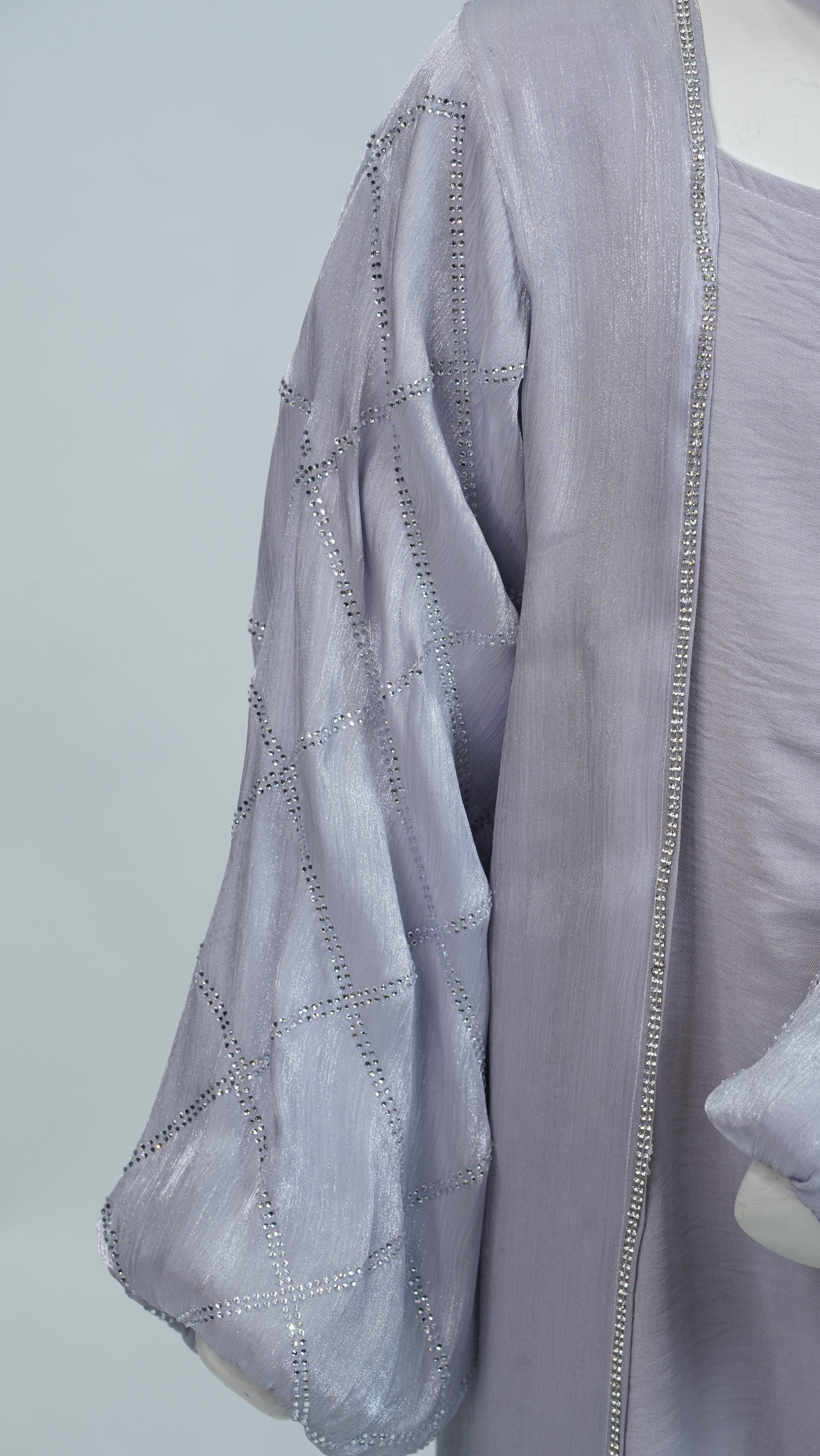 Negin Light Lilac Abaya