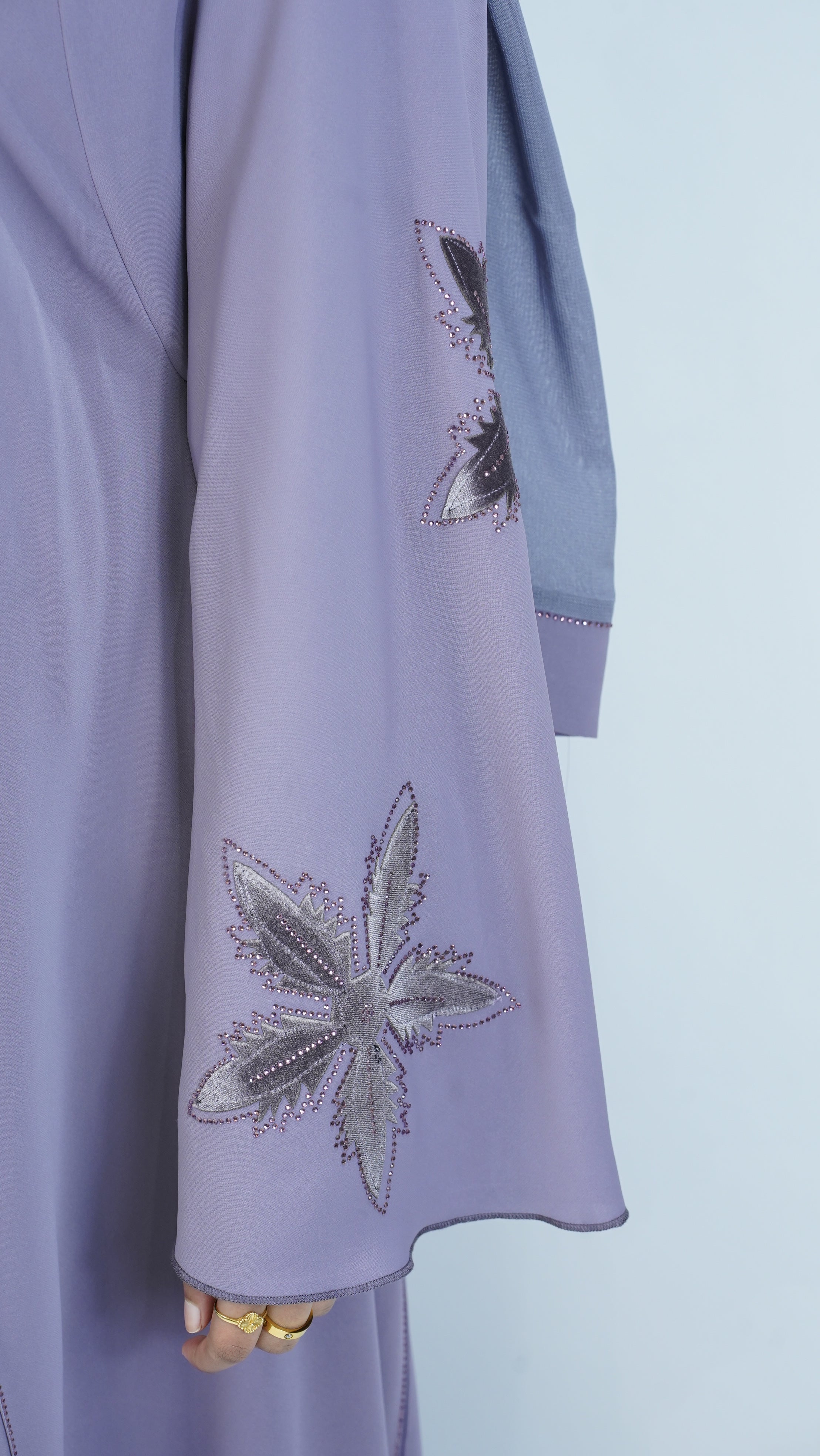 Hamara Purple Abaya