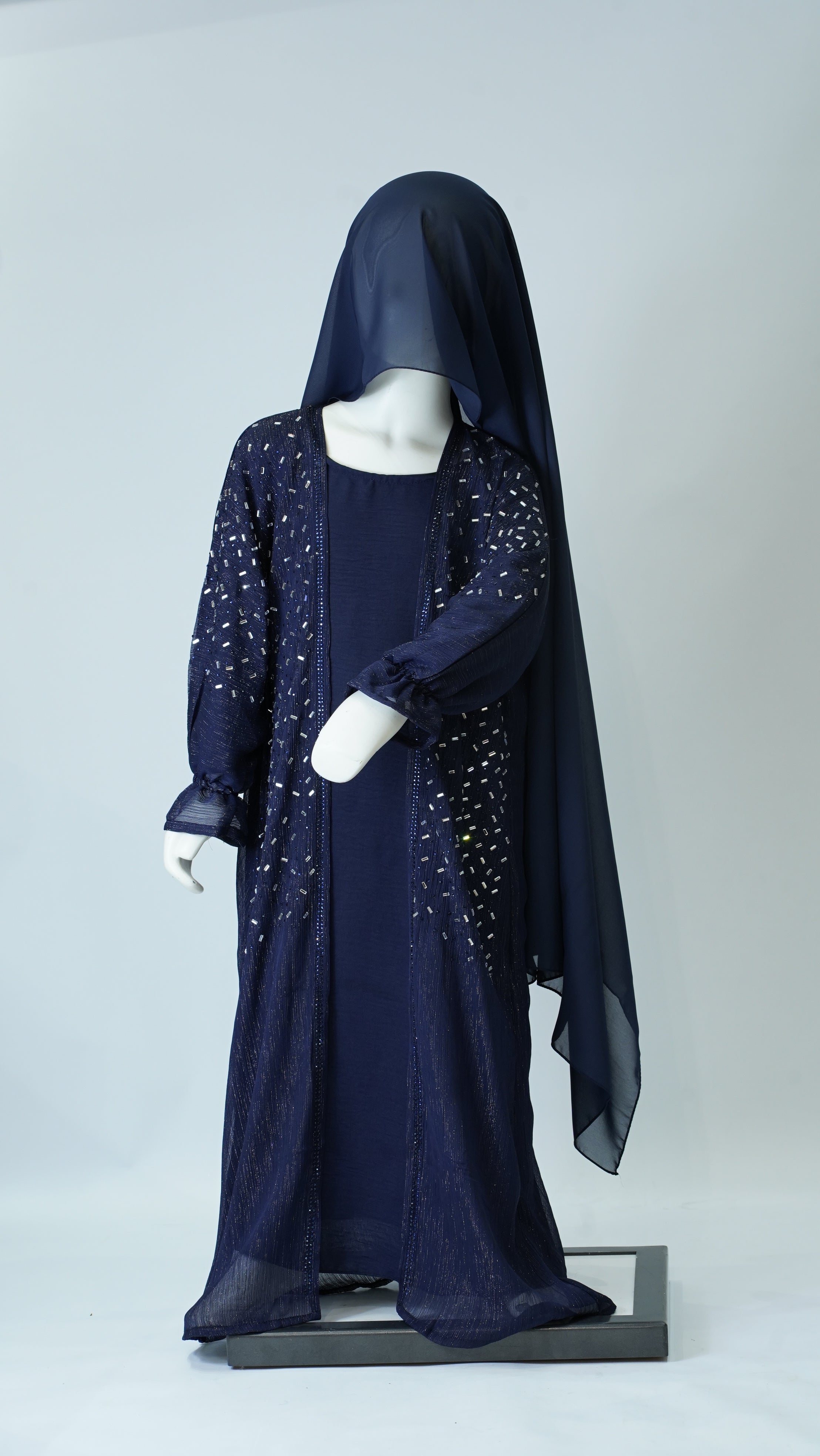 Barin Blue Kids Abaya