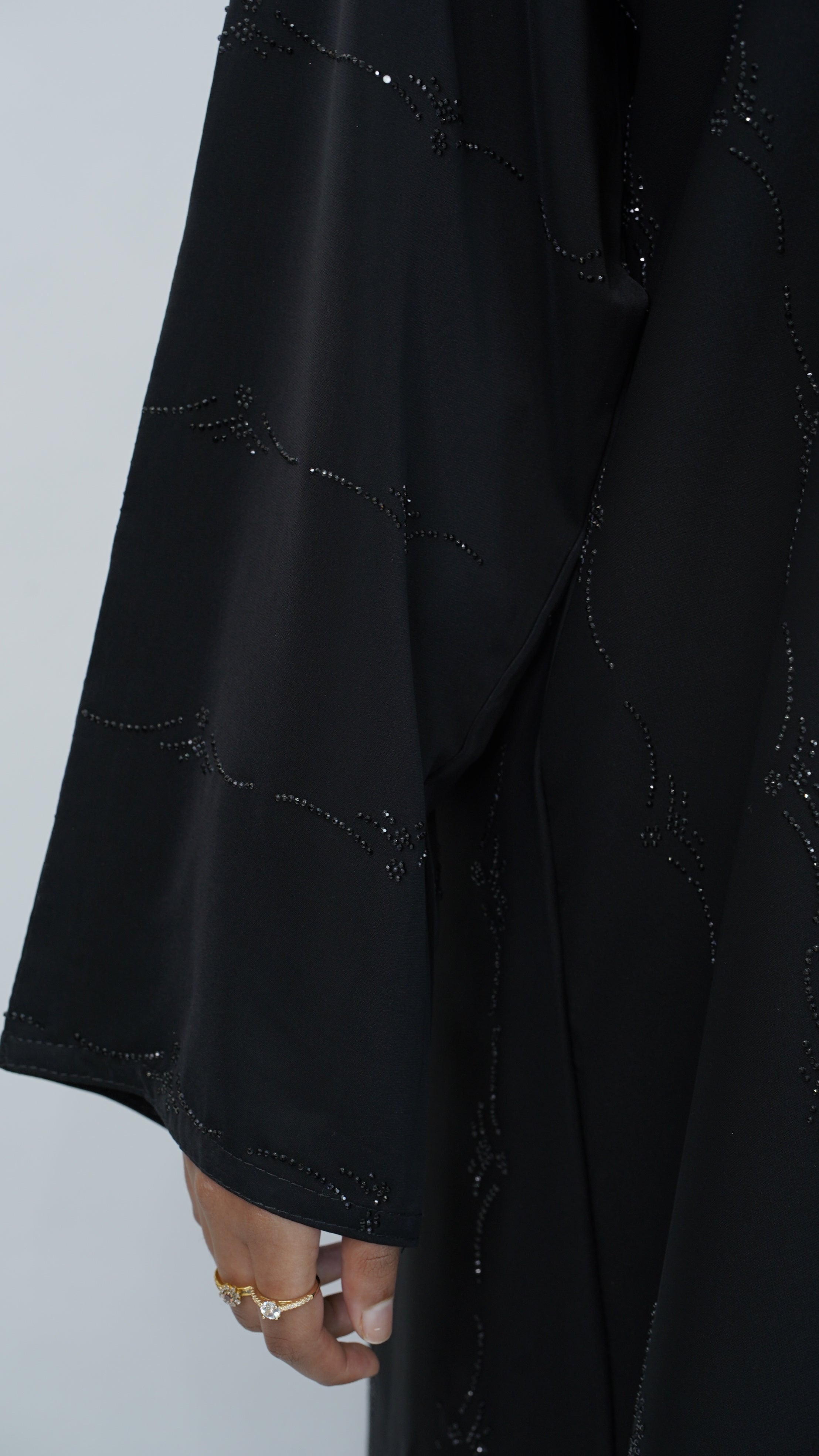 Nargis Black Abaya
