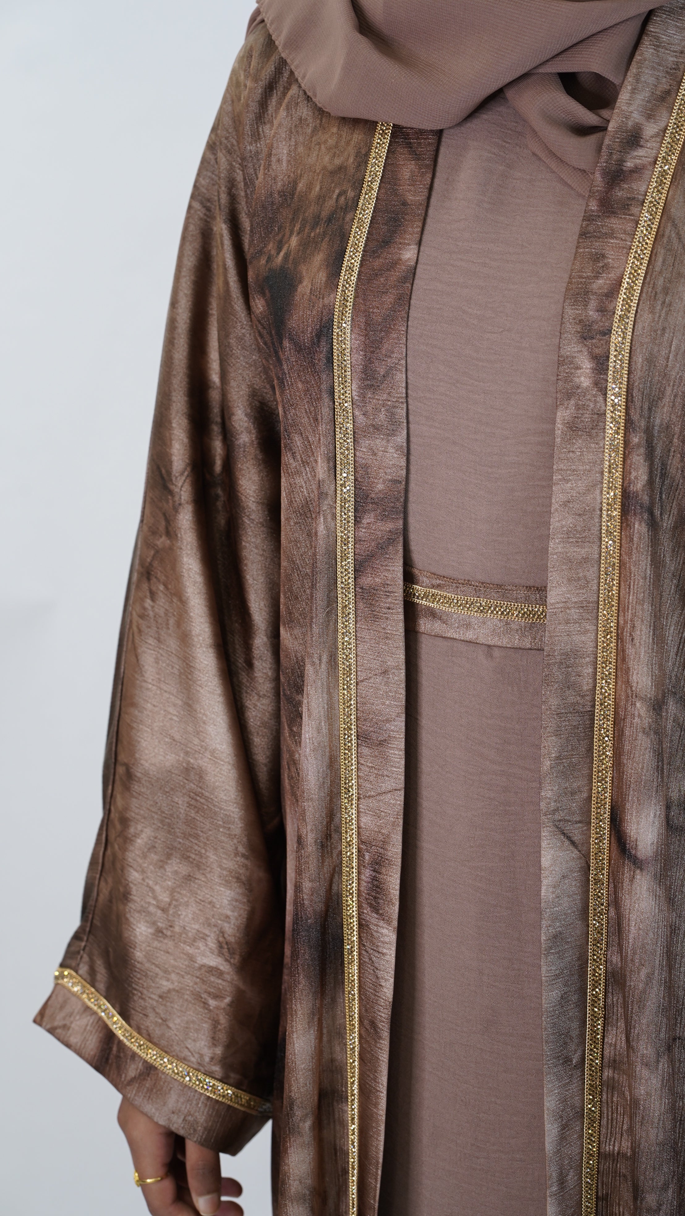 Layali Brown Abaya