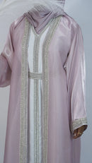 Hina Luxury Caftan - Dusty Rose
