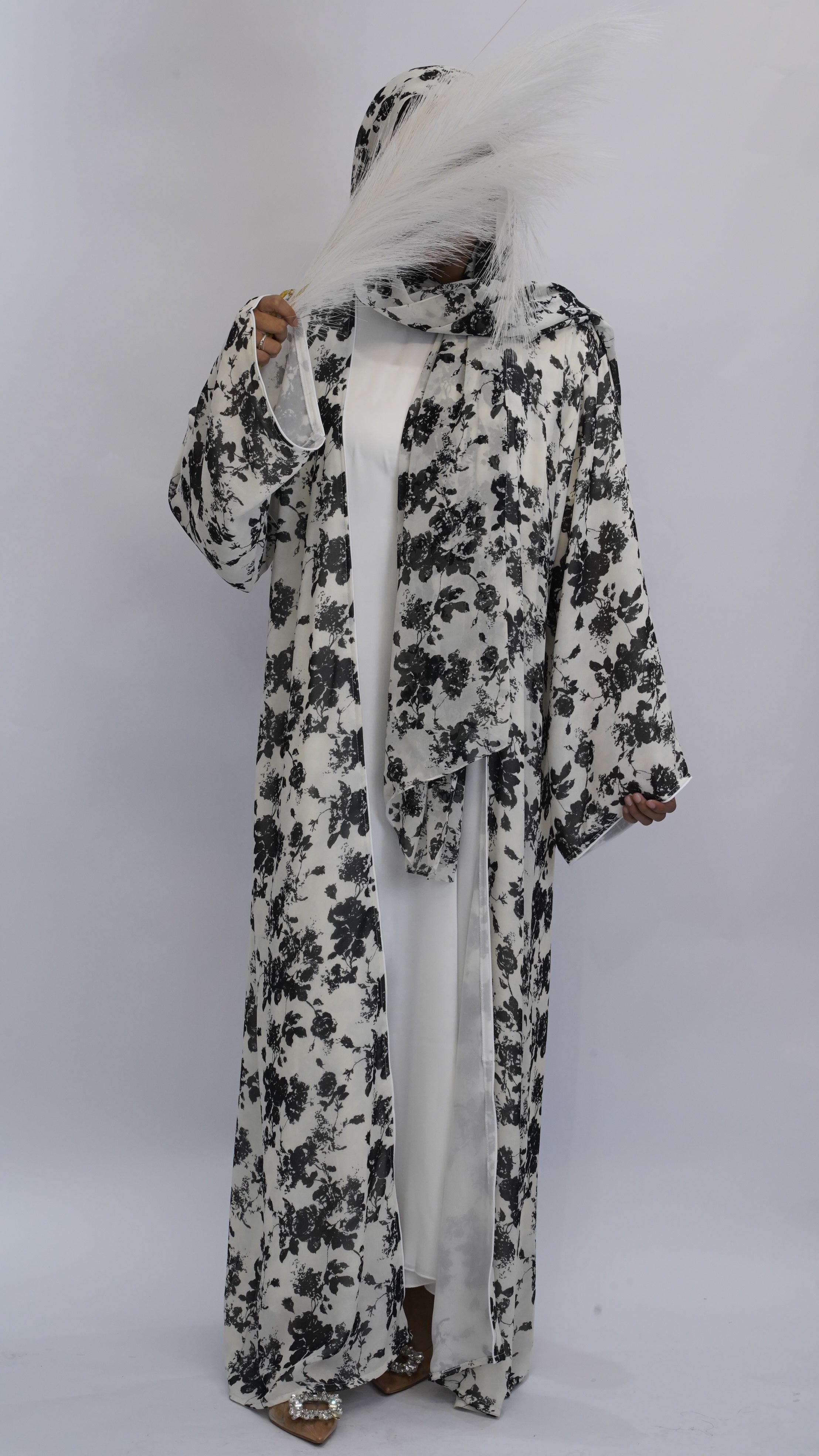 Sahara Print Abaya