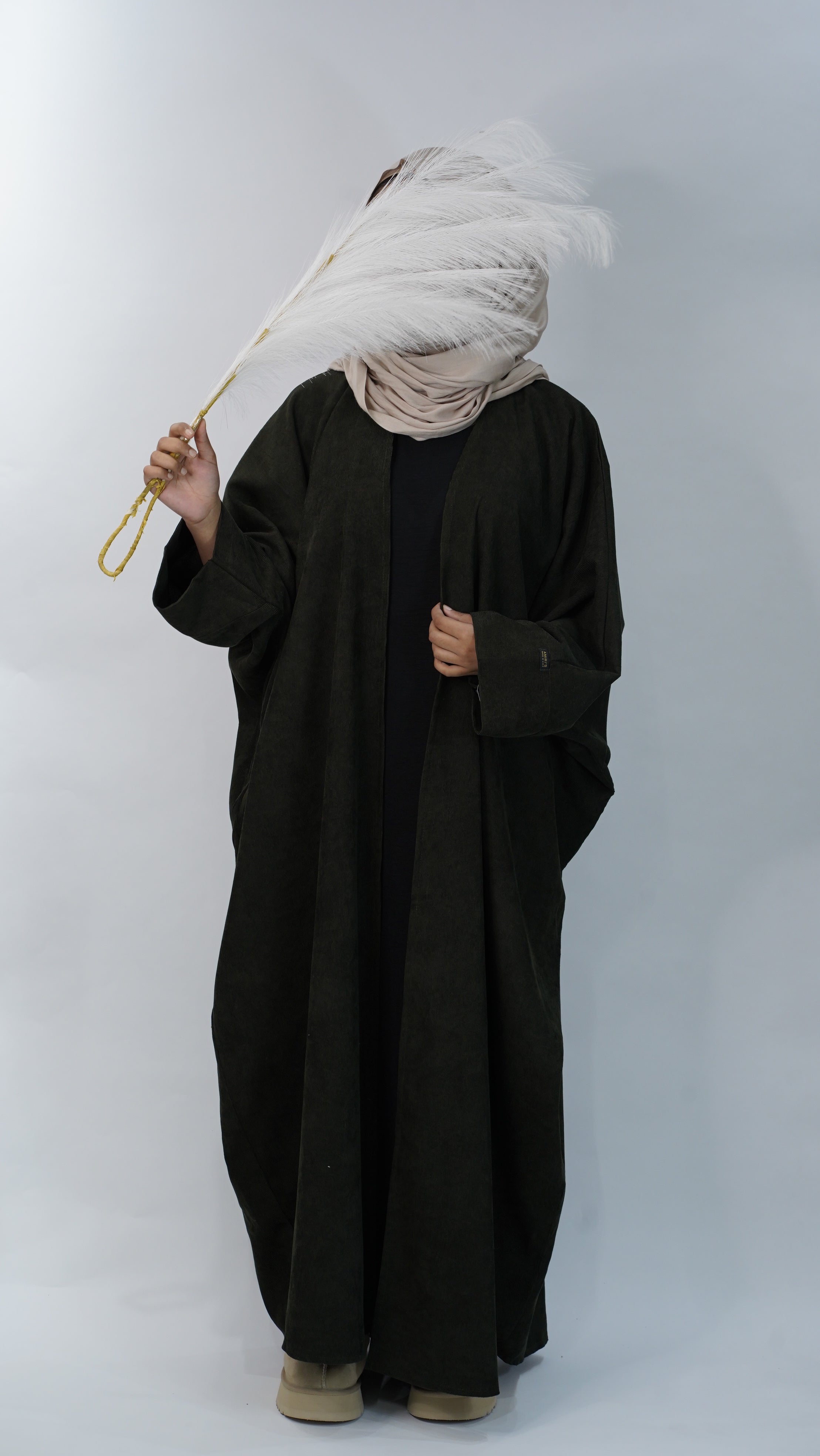Winter Open Abaya