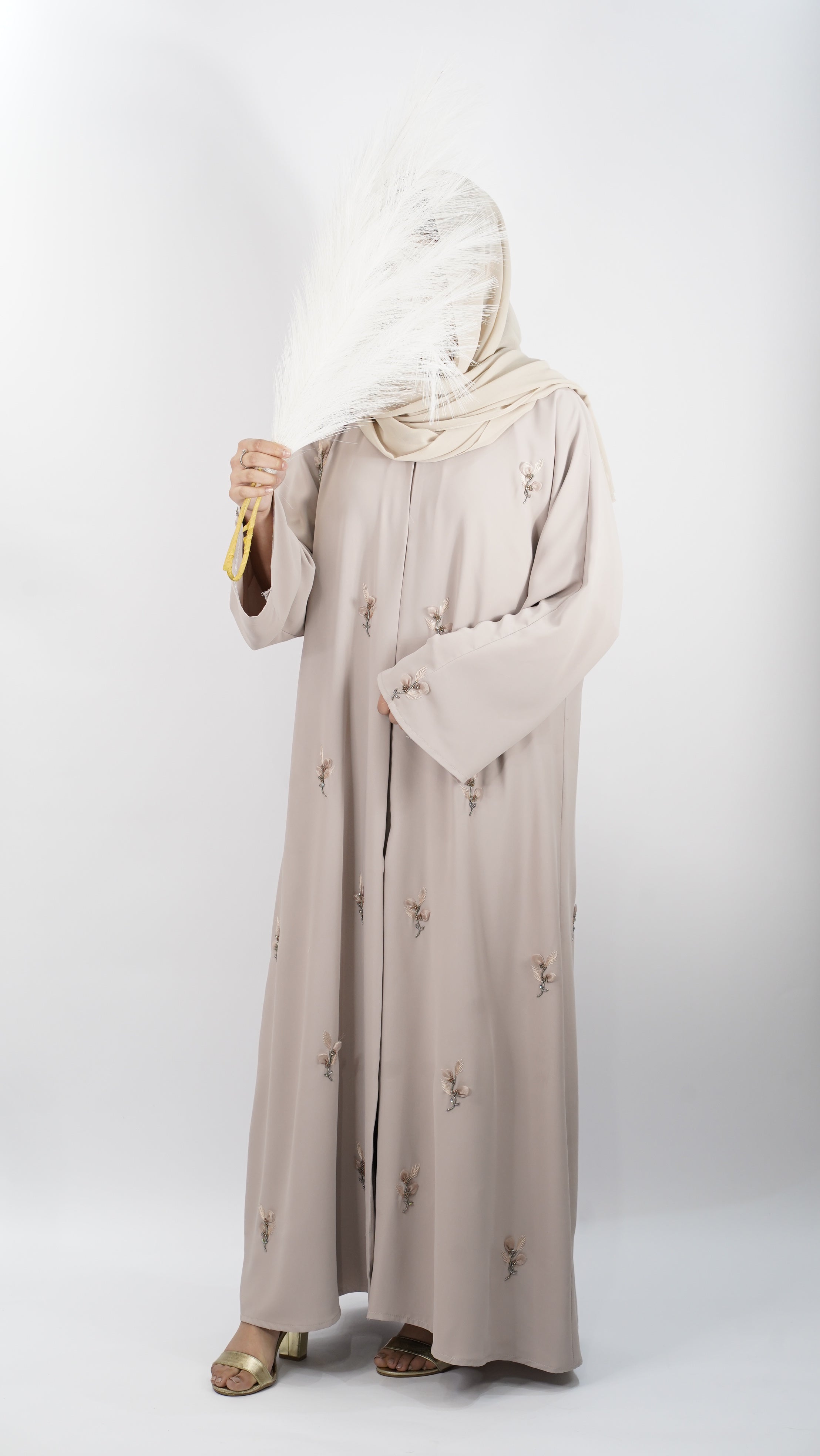 Sahiba Hand work Abaya