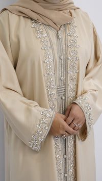 Élan Luxury Kaftan - Dusty Blue