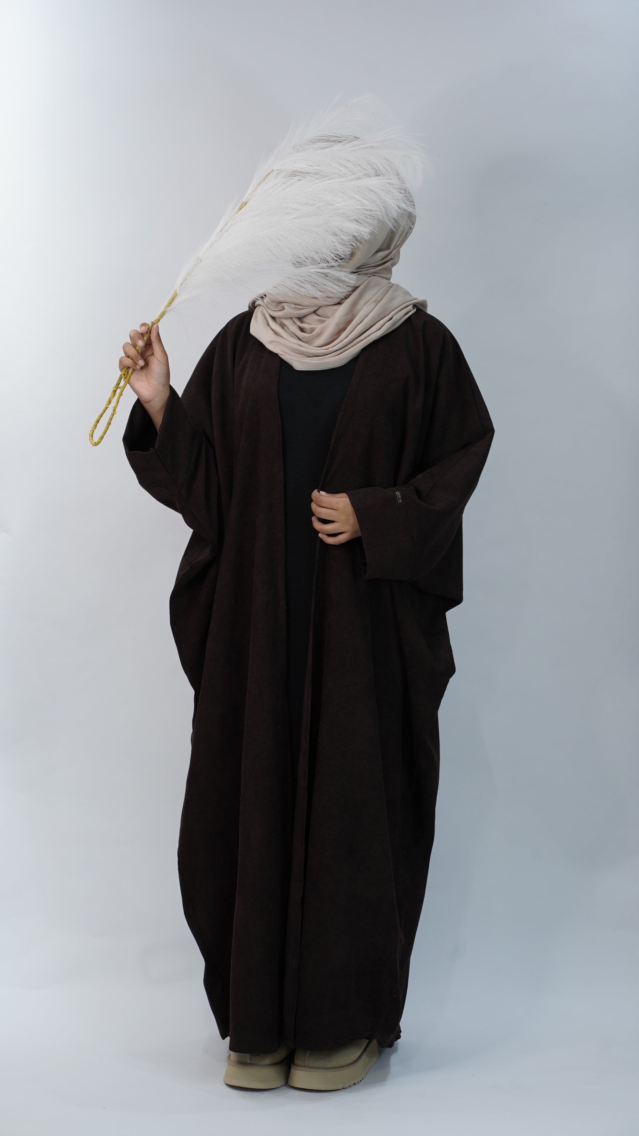 Winter Open Abaya