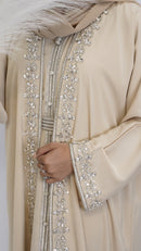 Élan Luxury Kaftan - Dusty Blue