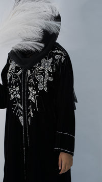 Velvet Elegant open Caftan