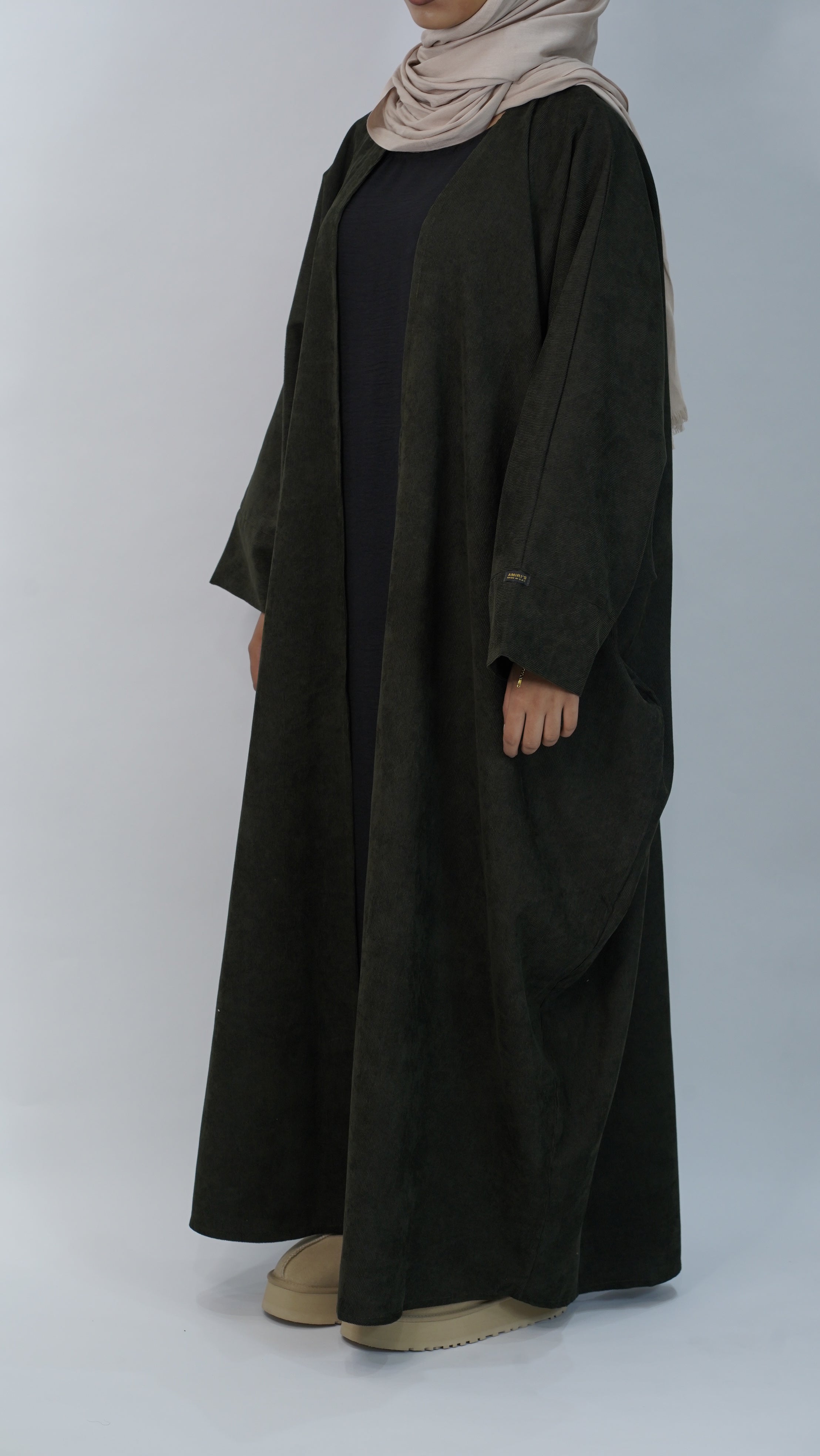 Winter Open Abaya
