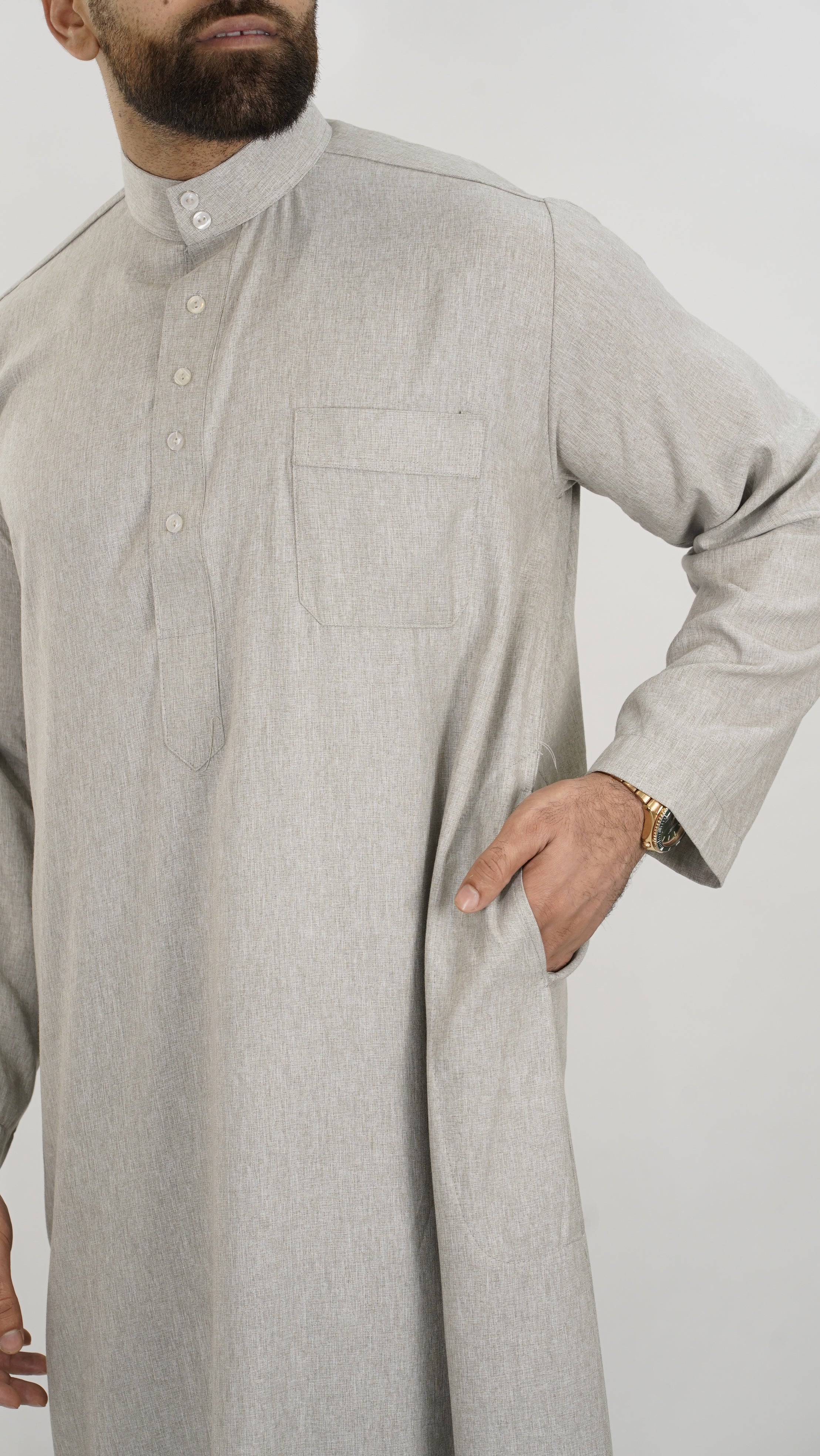 Emirati Collar Jubba