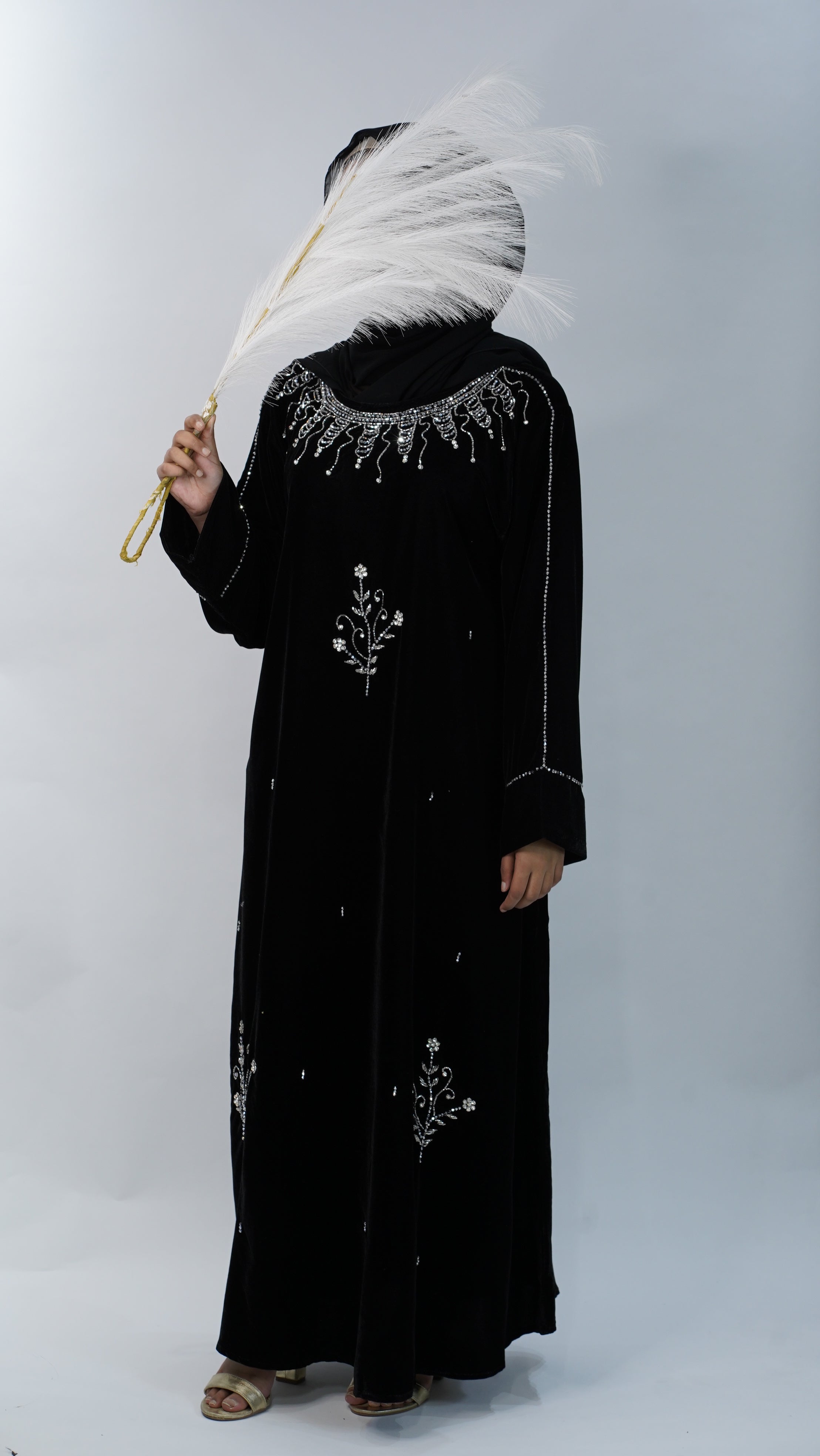 Velvet Elegant caftan