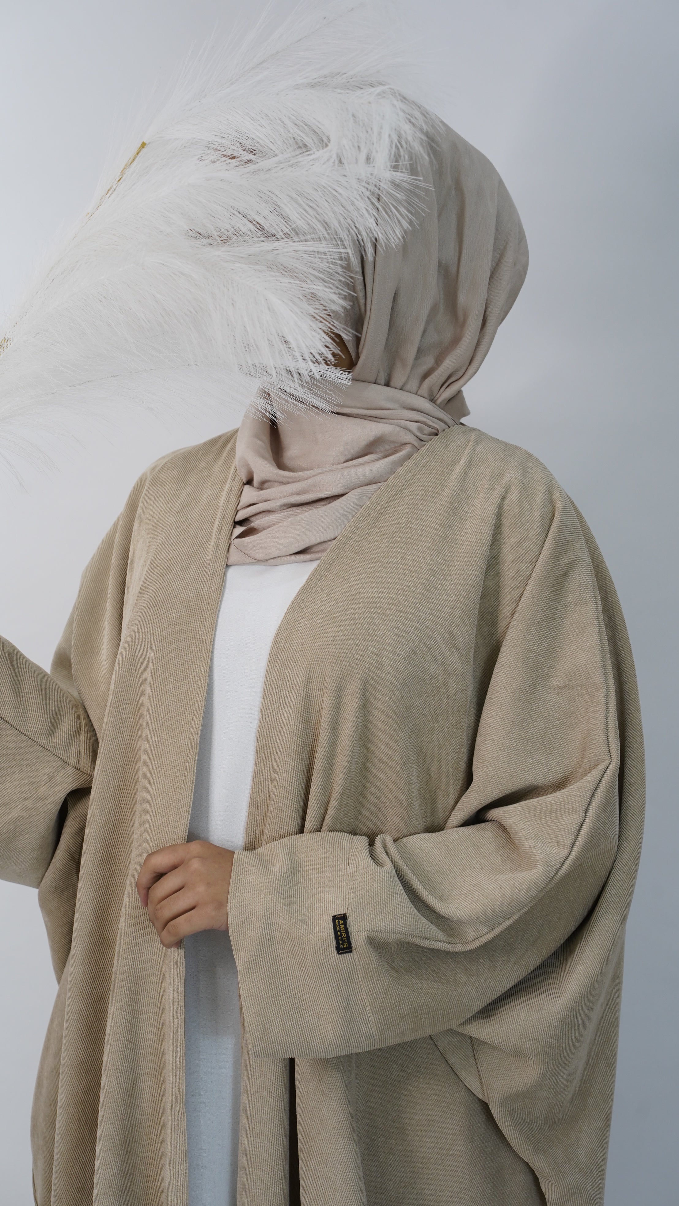 Winter Open Abaya