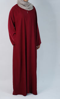 Plain Abaya with pockets