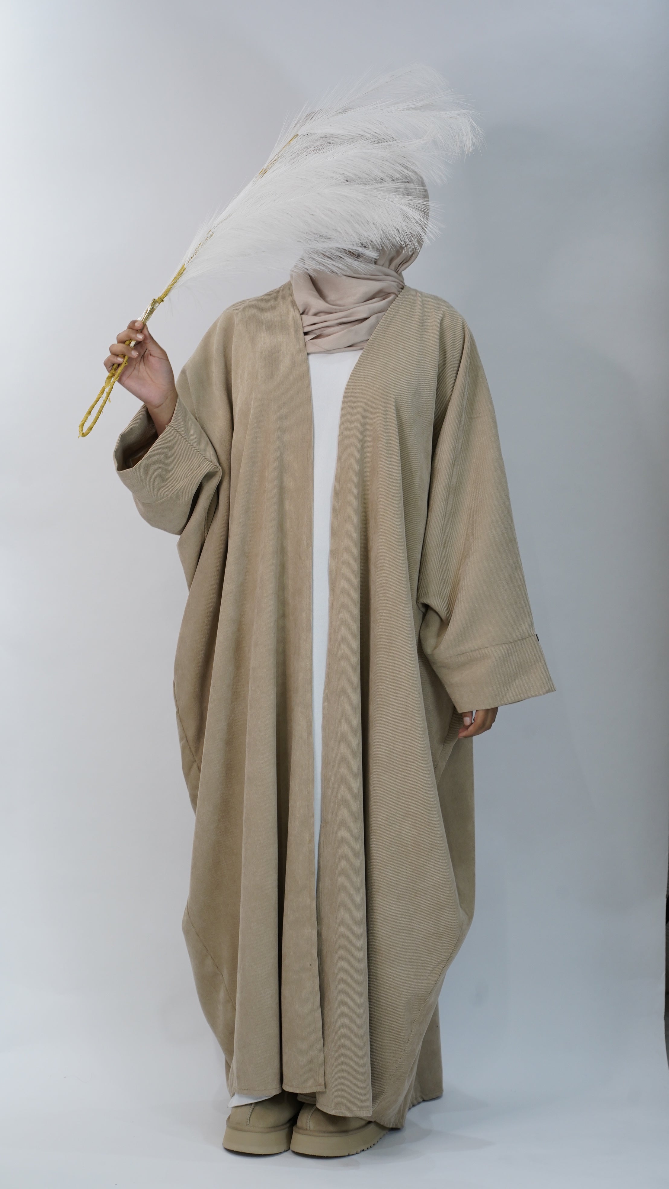 Winter Open Abaya