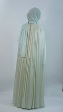 Aliyah Luxury Caftan - Mint Green