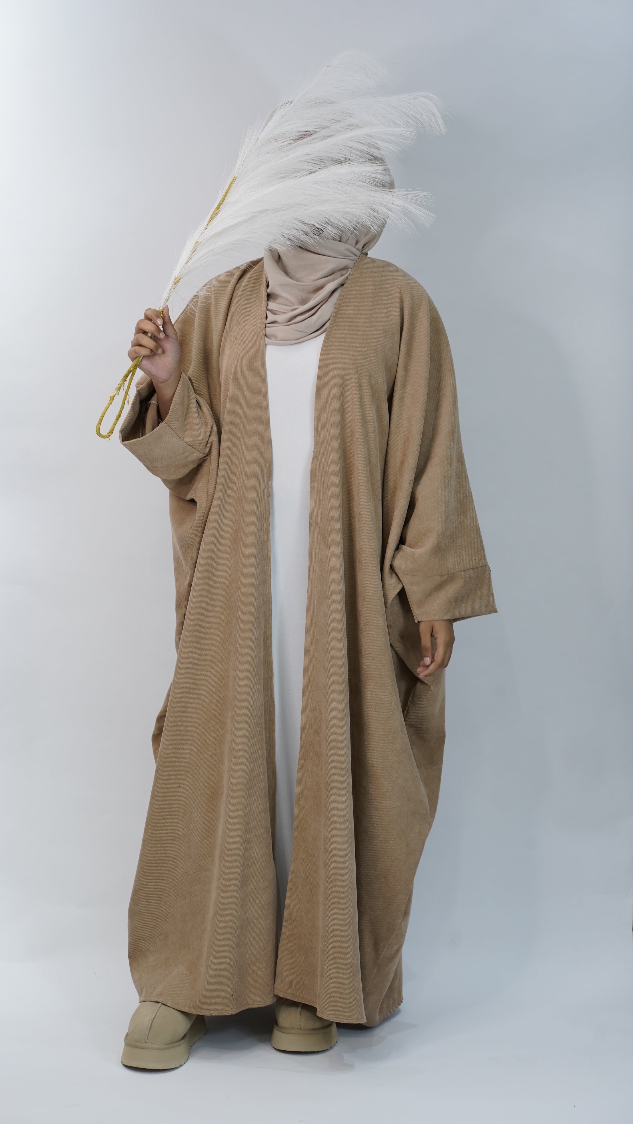 Winter Open Abaya